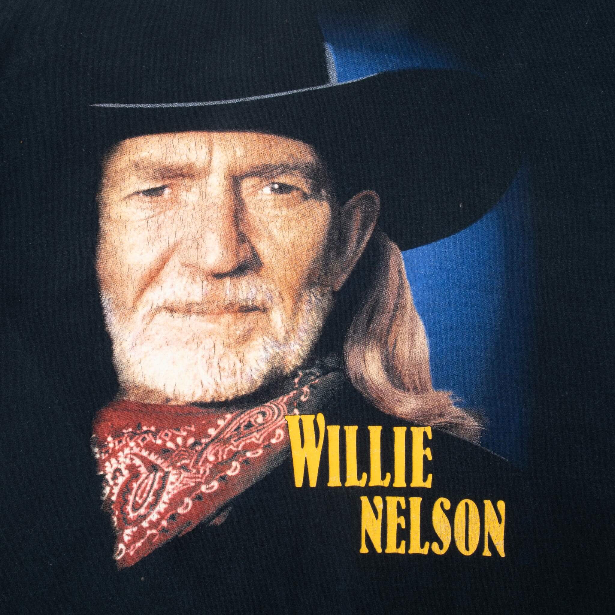 Vintage Willie Nelson Biggest Hits 1990S Tee Shirt Size Large Made In Usa