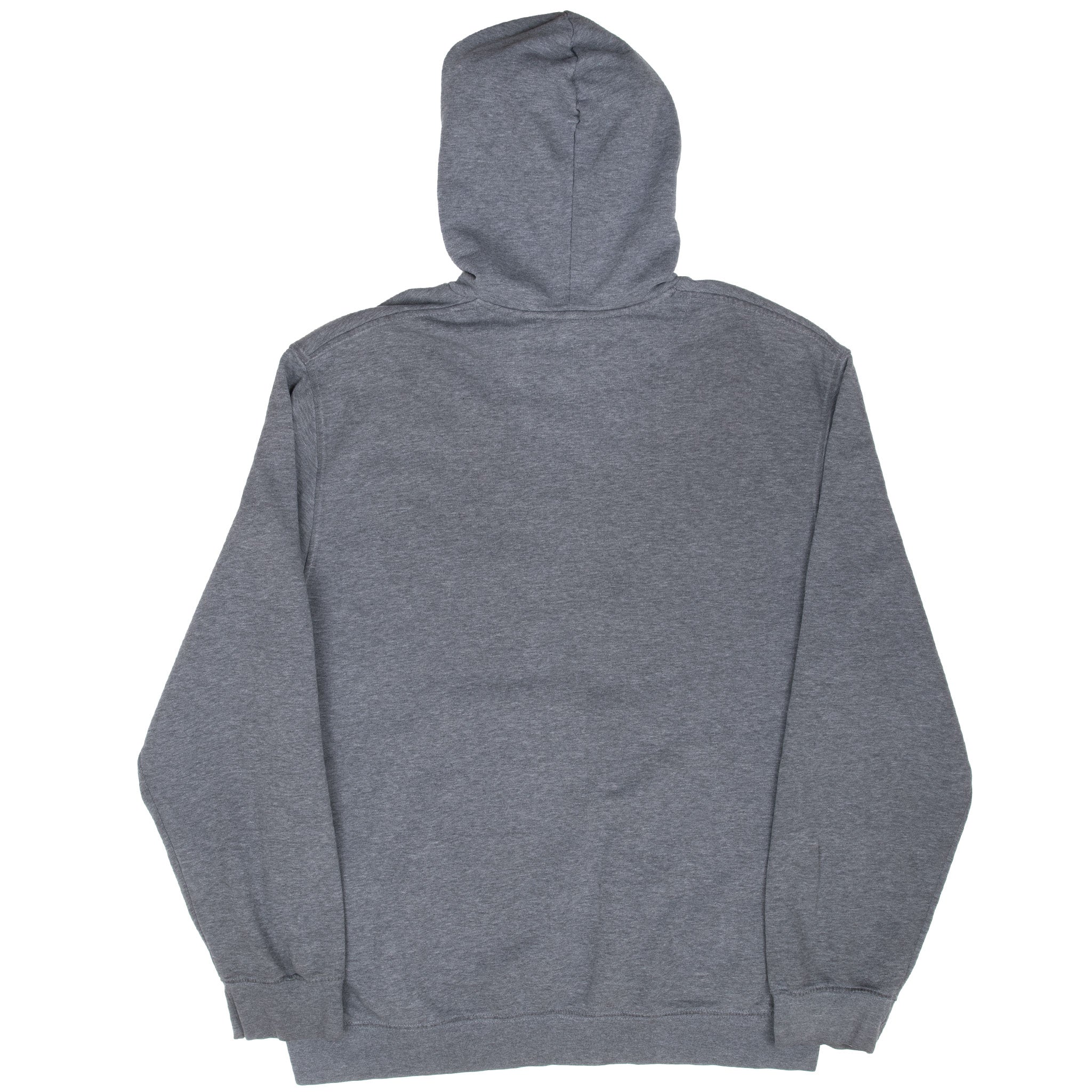 Vintage Nike Spellout Dark Grey Hoodie Sweatshirt 2000S Size Large