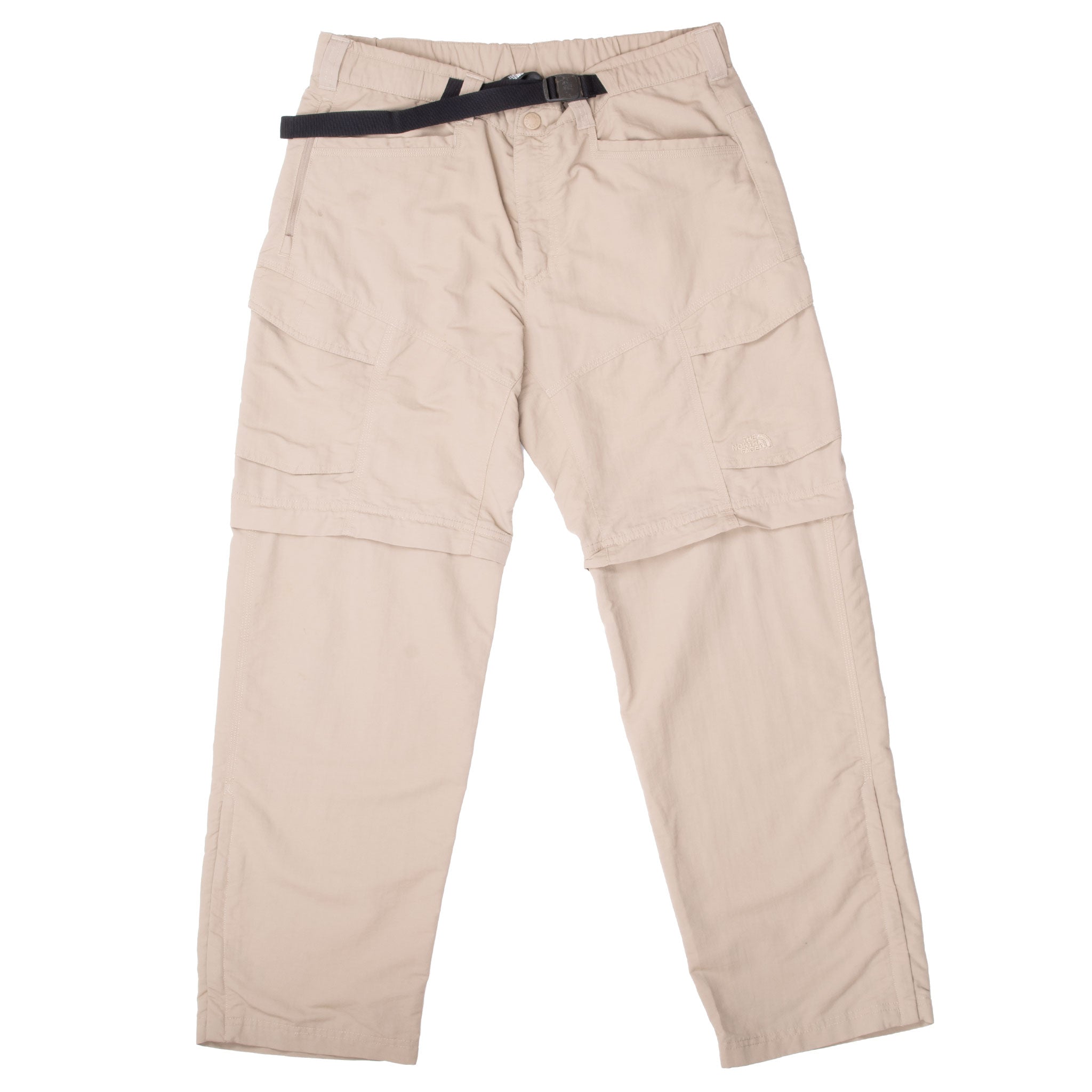 Vintage The North Face Beige Convertible Hiking Pants Size Large