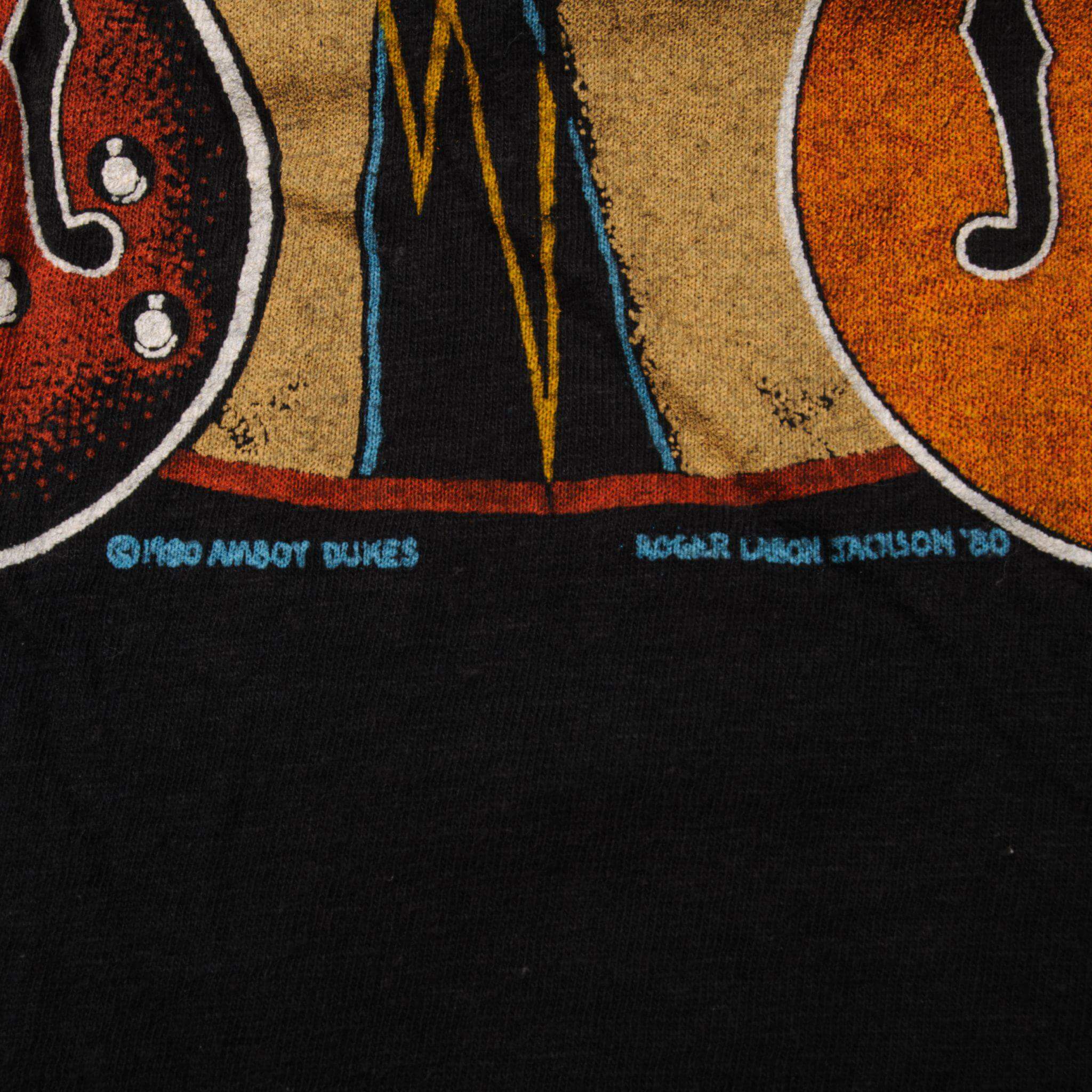 Close-up of copyright text beneath the Ted Nugent front graphic