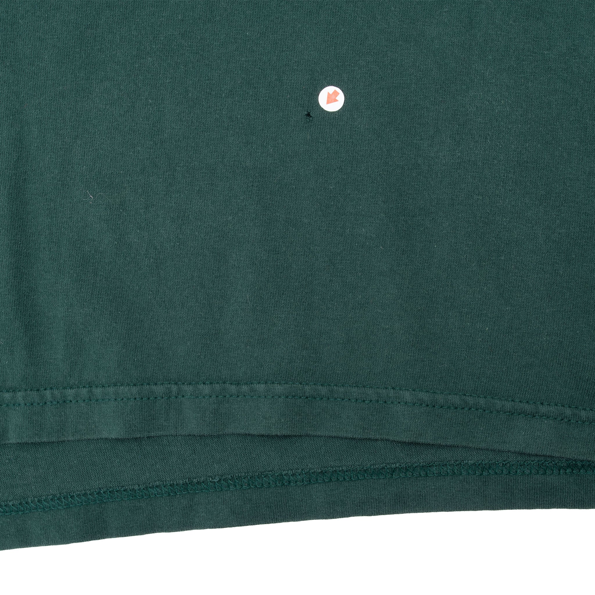 VINTAGE NIKE CLASSIC SWOOSH PINE GREEN TEE SHIRT 1990S LARGE MADE IN USA