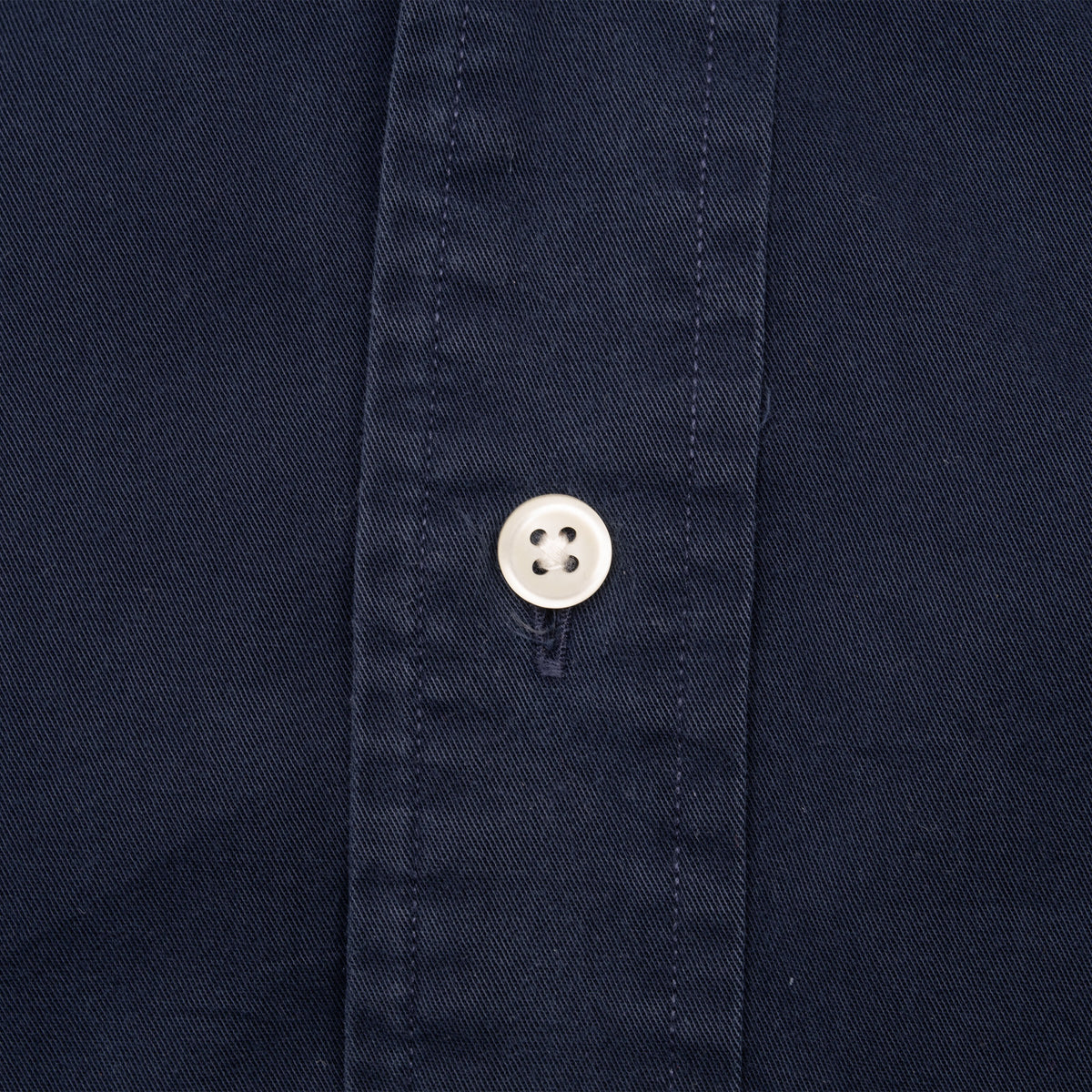 Vintage Ralph Lauren Navy Blue Shirt 1990S Size Large
