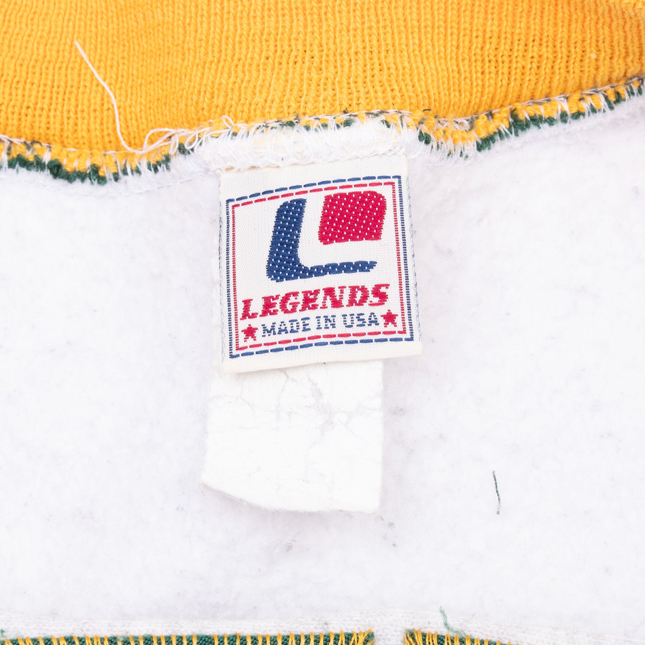 Vintage Nfl Green Bay Packers Legends Sweatshirt 1990S Size Large