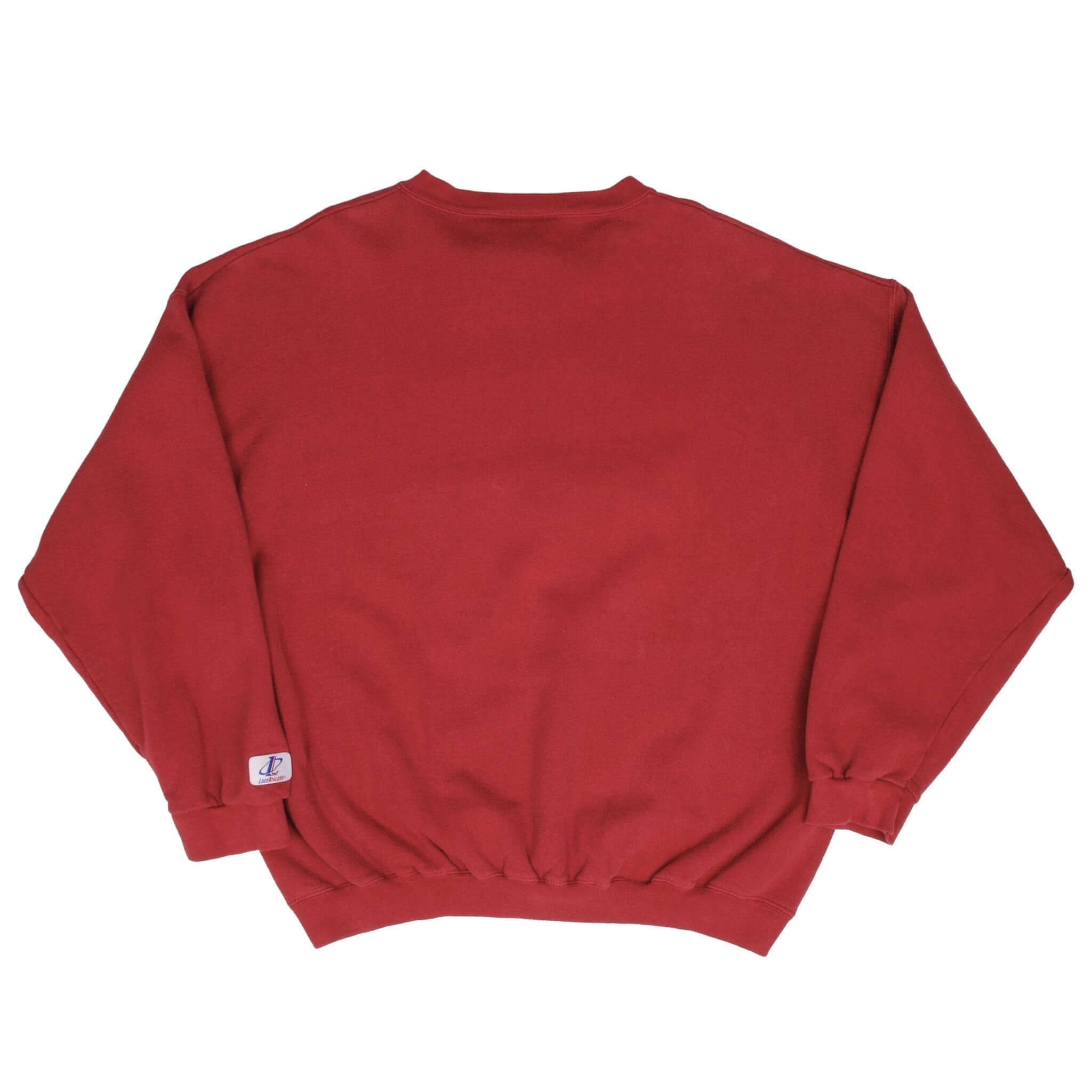 Vintage Usc Trojans Embroidered Red Crewneck Sweatshirt 1990S Size XL Made In Usa