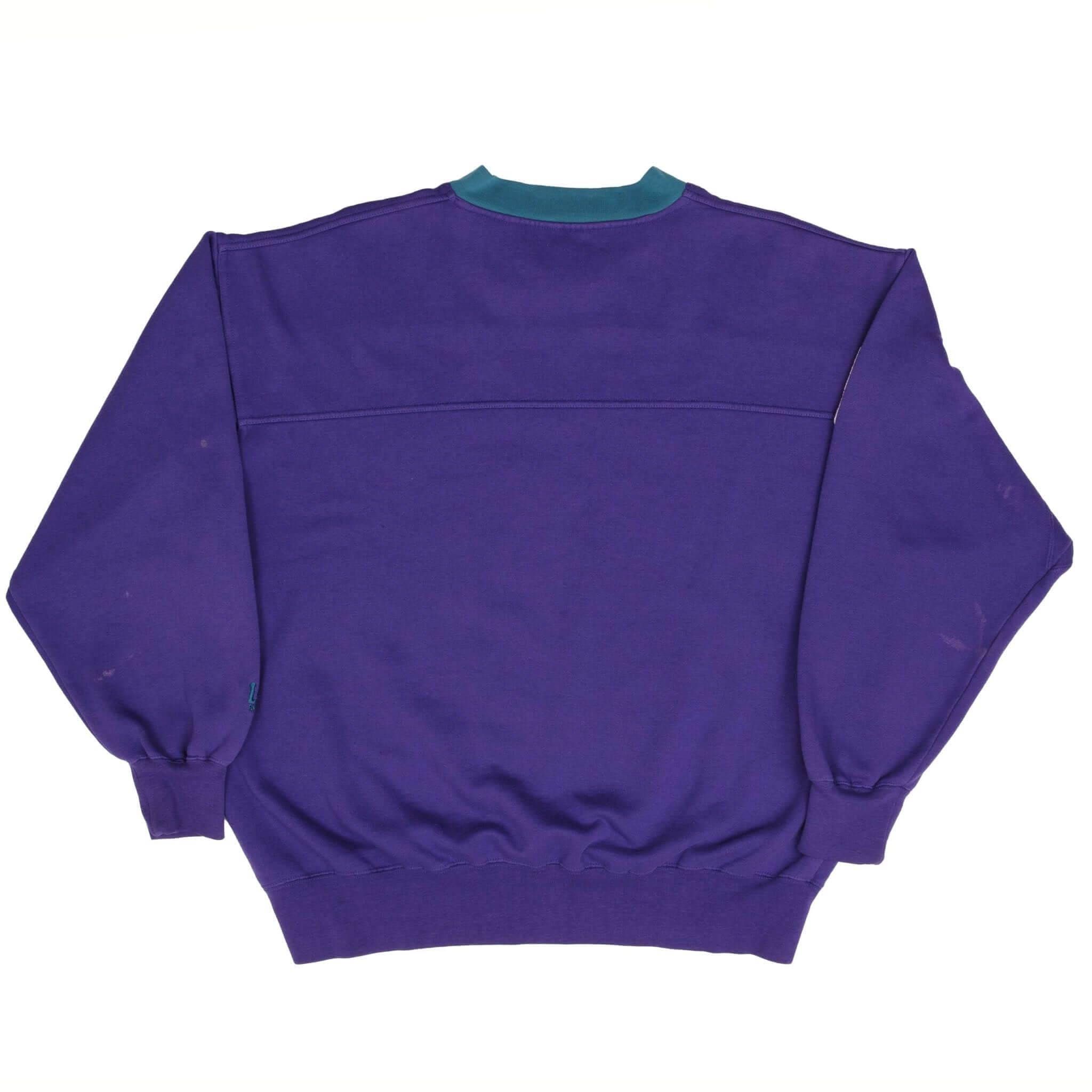 Vintage Nba Utah Jazz Embroidered Sweatshirt 1990S Size XL