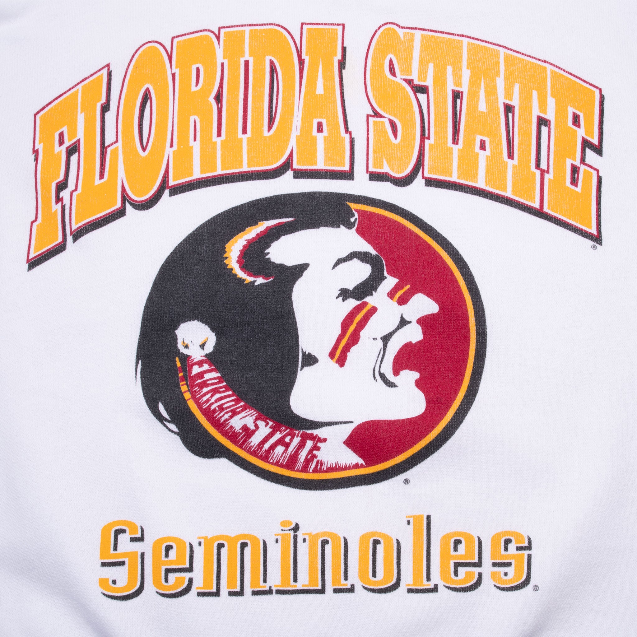 Vintage Ncaa Florida State Fsu Seminoles Sweatshirt 1990S Size 2XL