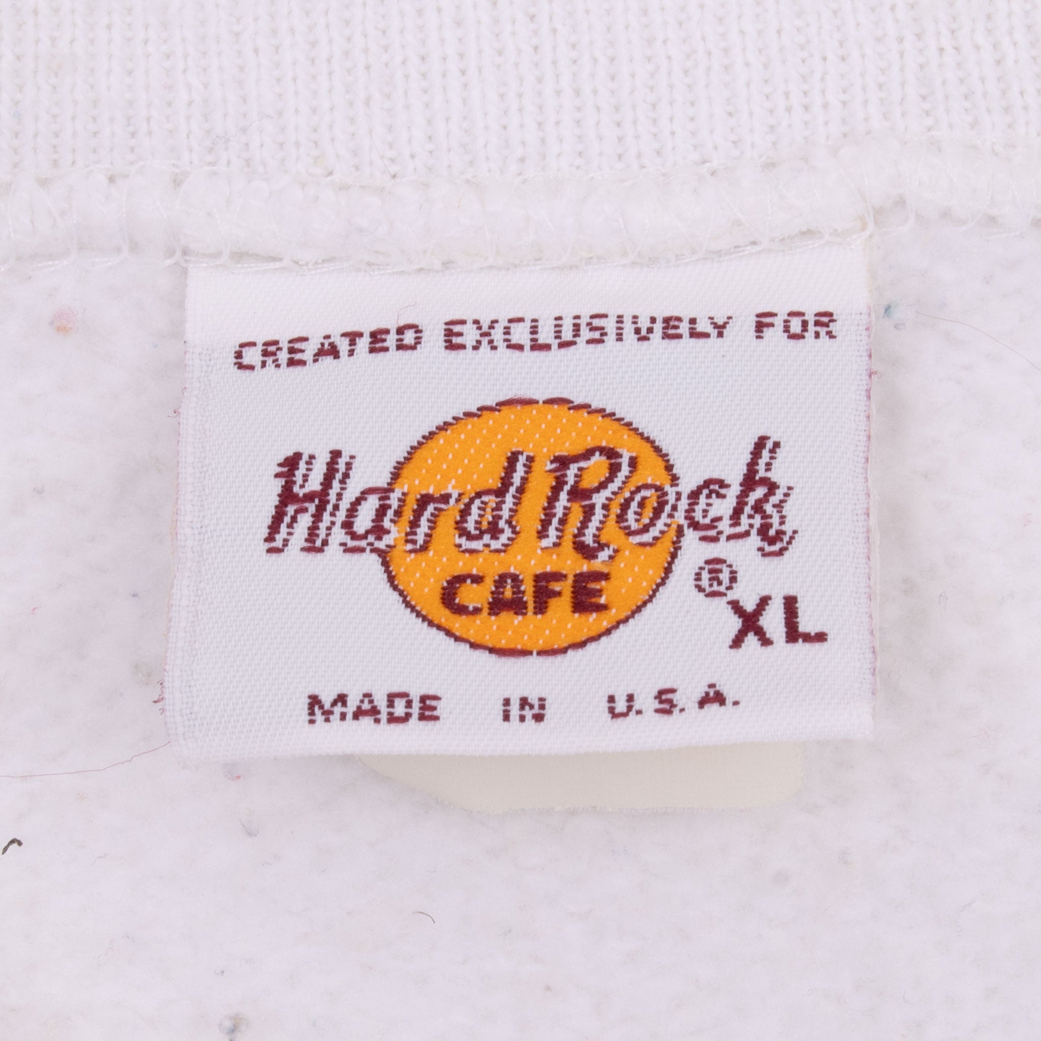 Vintage Hard Rock Cafe New Orleans Sweatshirt 1990S XL Made In Usa