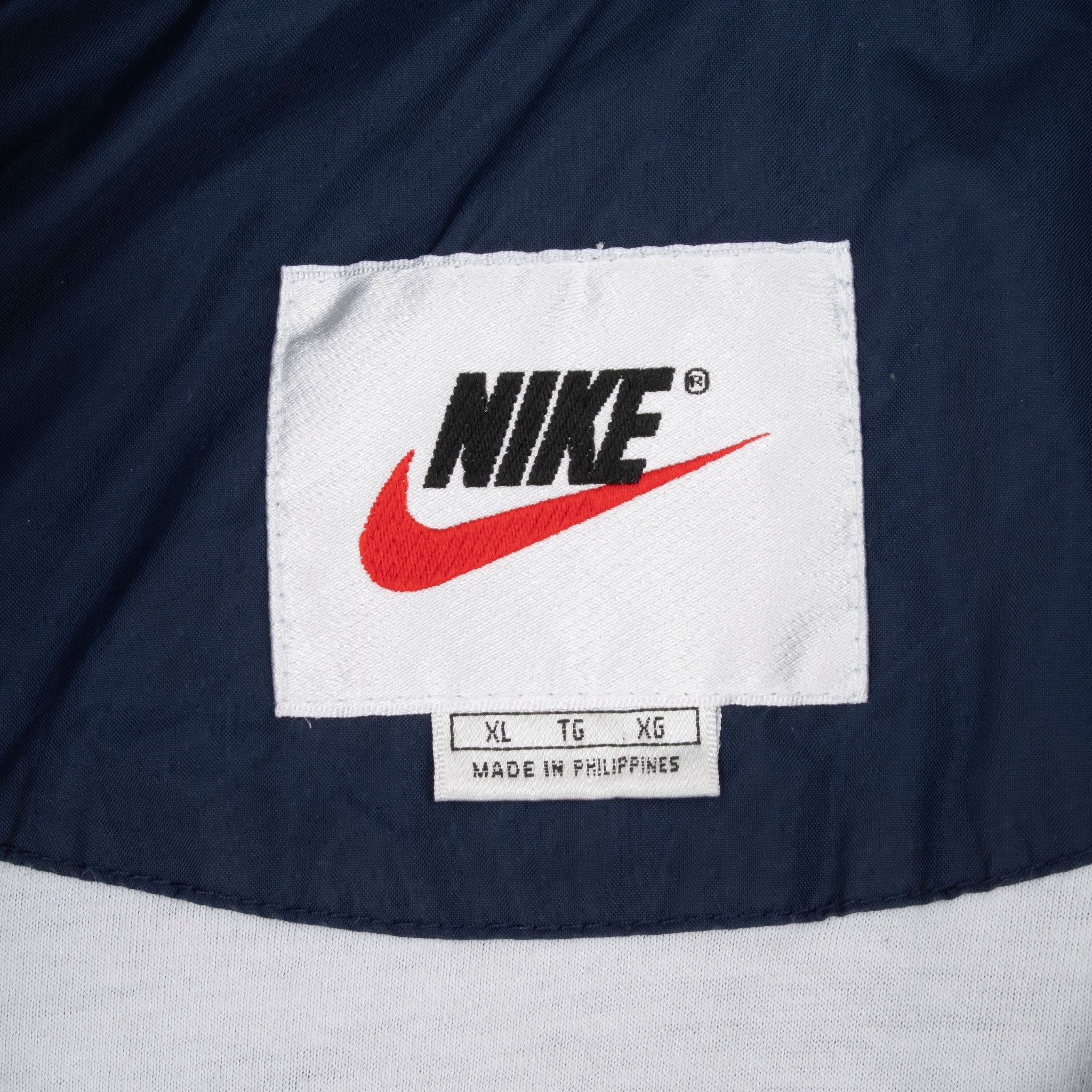 Vintage Nike Blue Windbreaker Windbreaker Jacket 1990S Size XL