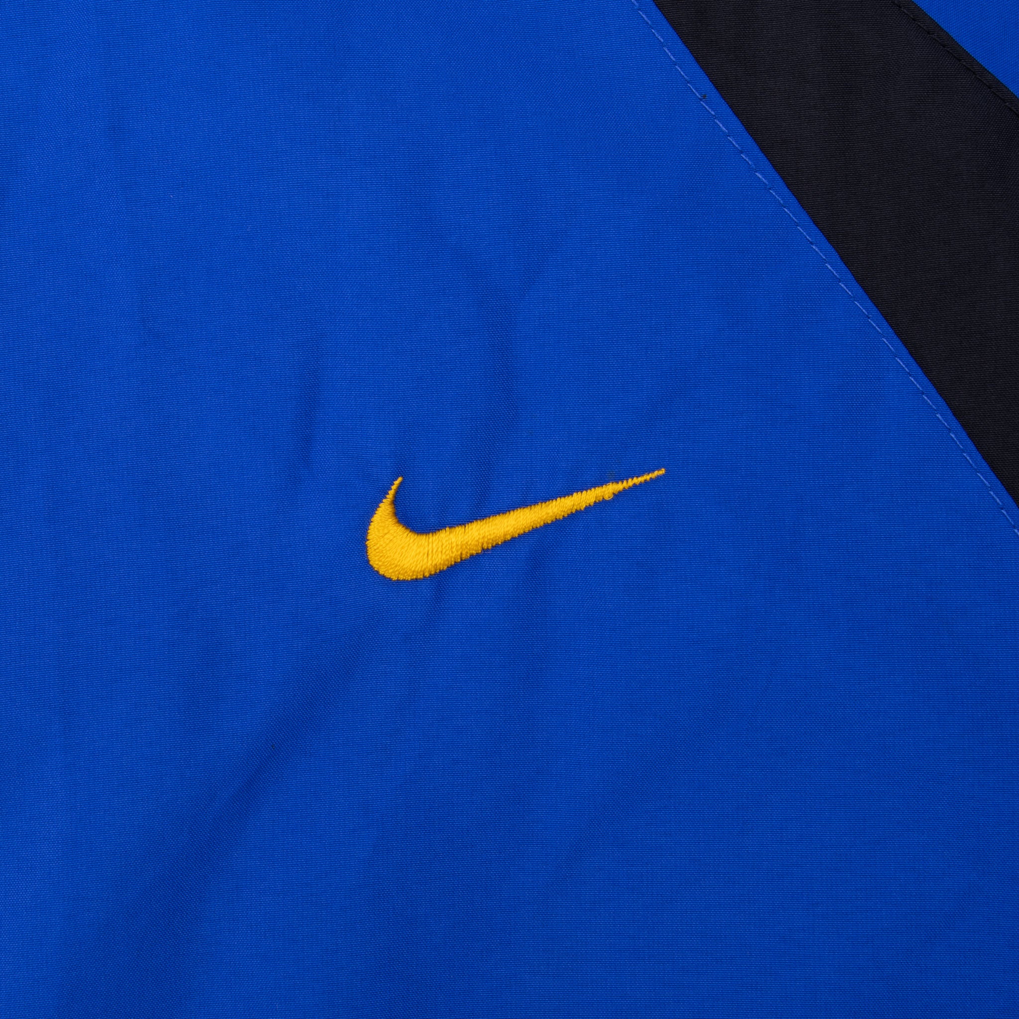 Vintage Nike Blue Windbreaker Jacket 1990S Size XL