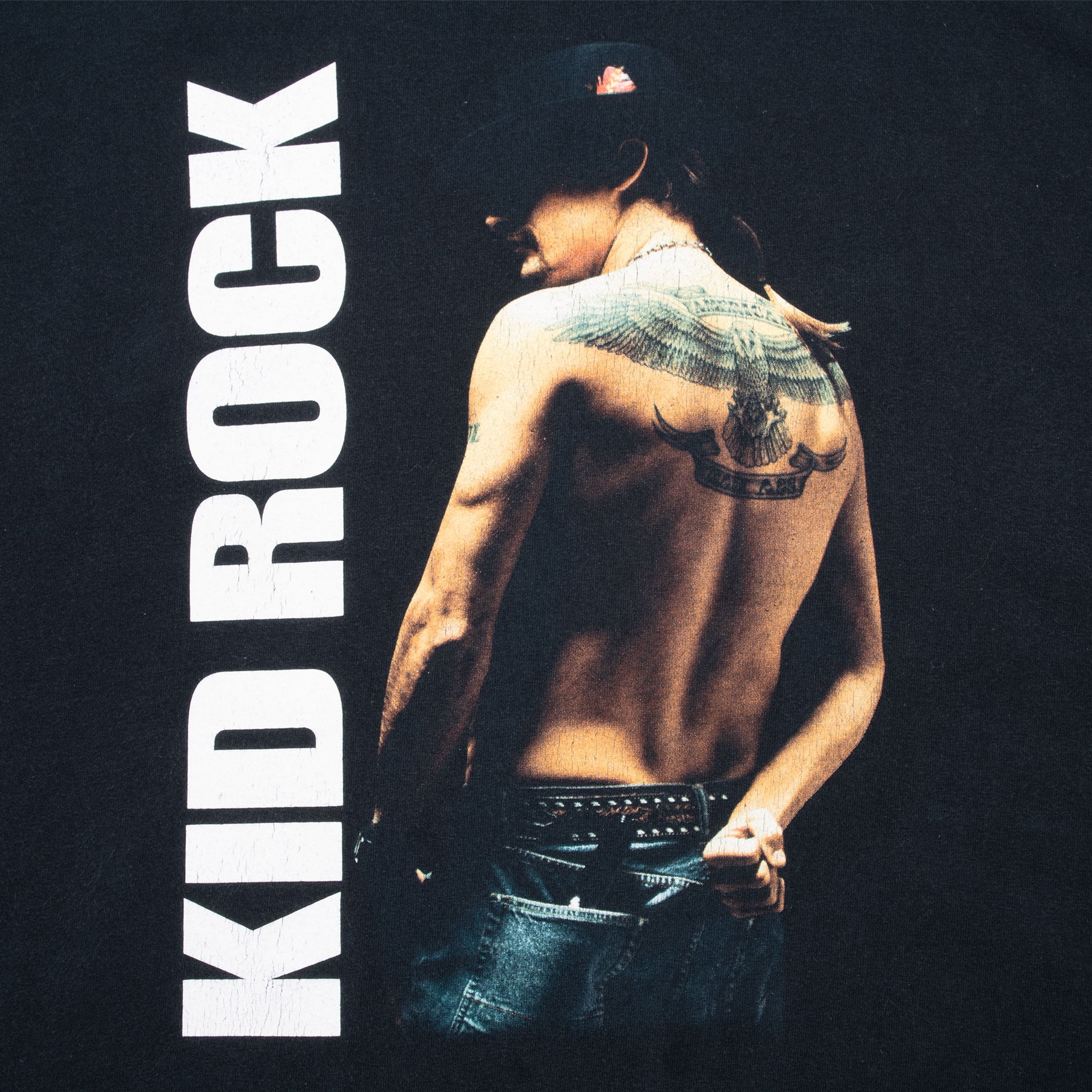 Vintage Kid Rock Pain Train Tour 2004 Tee Shirt Size 2XL