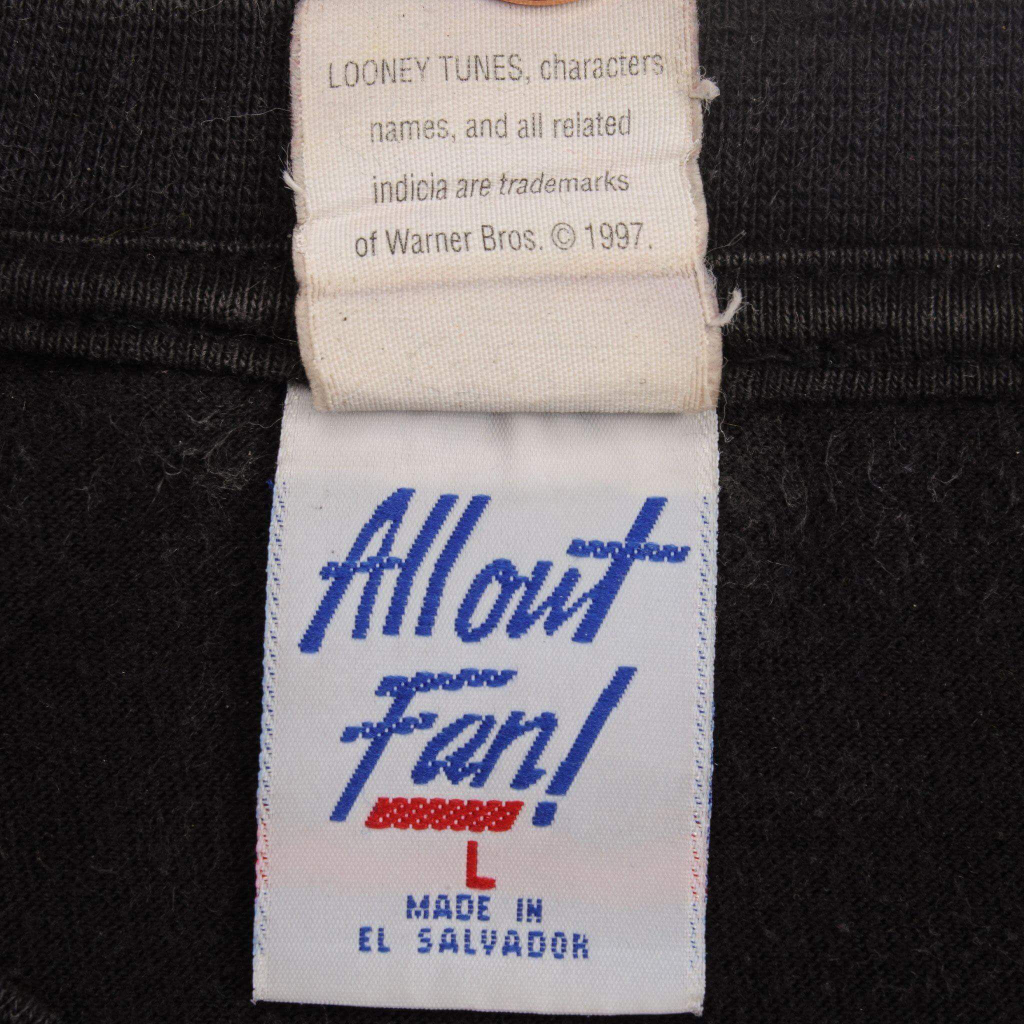 VINTAGE LOONEY TUNES BETTY BOOP TEE SHIRT 1997 SIZE LARGE