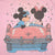 VINTAGE DISNEY MICKEY AND MINNIE TEE SHIRT SIZE MEDIUM