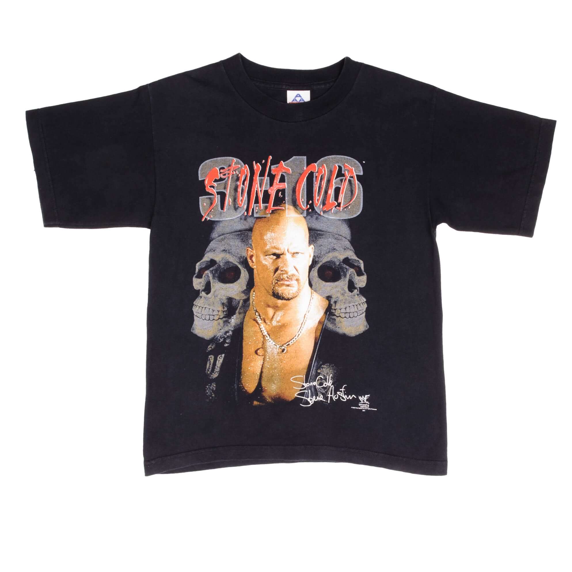 Vintage WWF World Wrestling Federation Stone Cold Steve Austin 3:16 Don't Trust Anybody Wrestling Tee Shirt 1998 Size Small