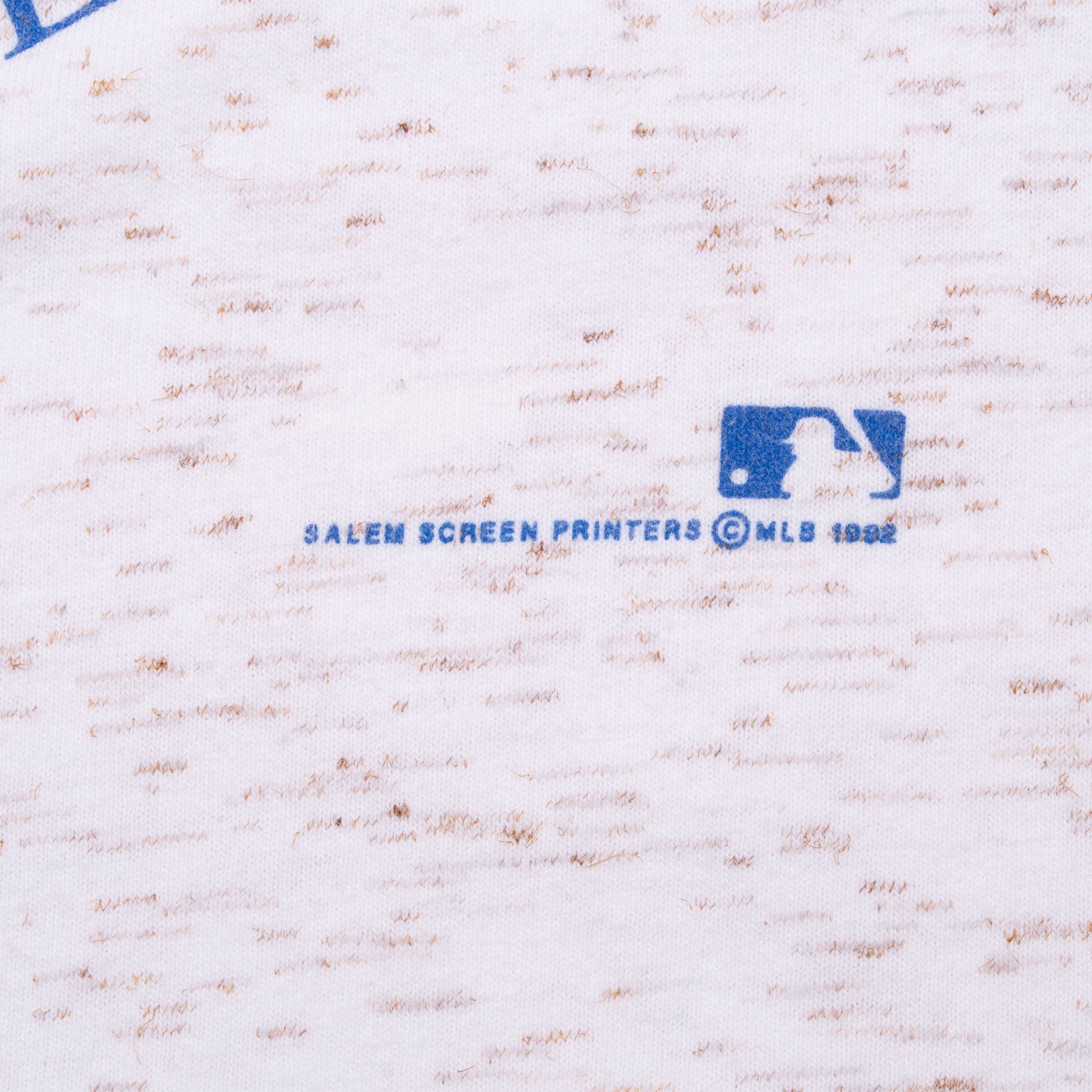 Vintage Mlb Los Angeles Dodgers Tee Shirt 1992 Size XL Made In Usa With Single Stitch Sleeves