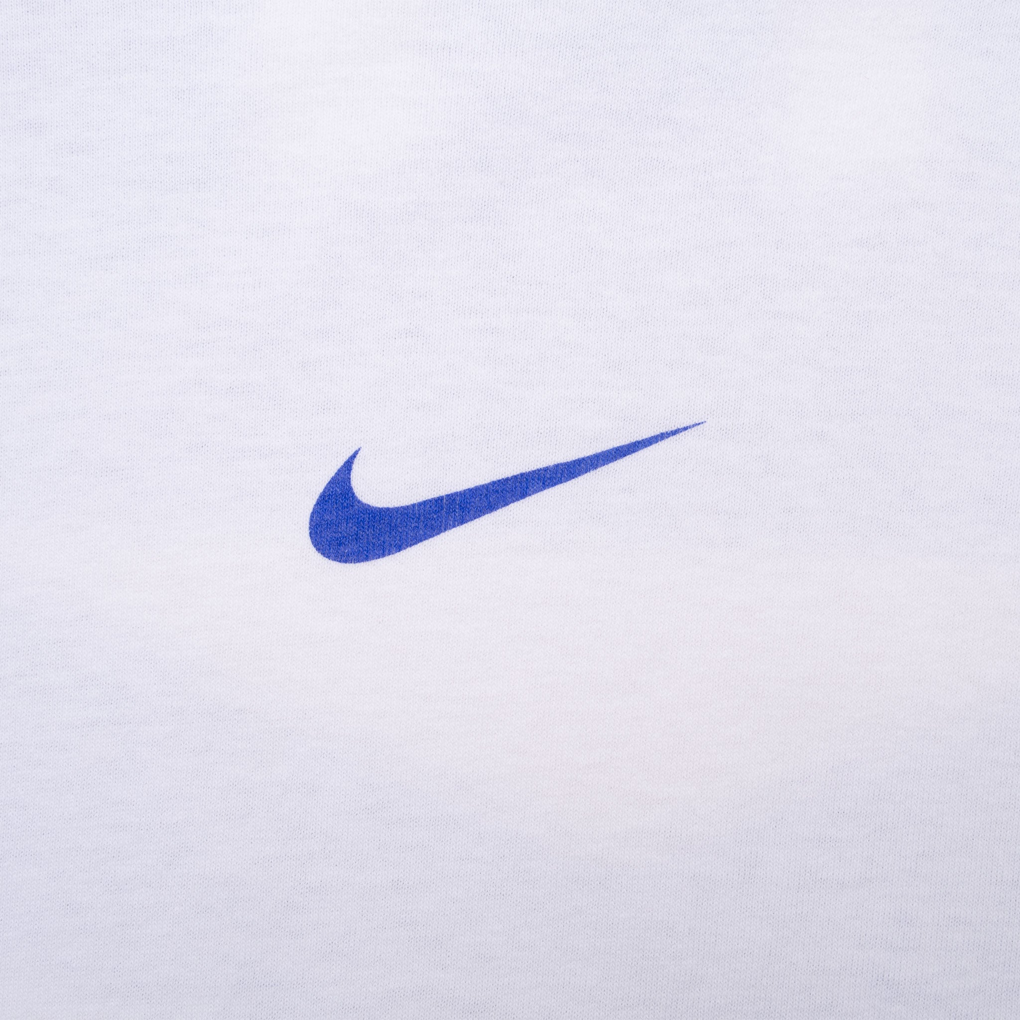 Vintage Nike Spellout Center Swoosh White Tee Shirt 1990S Size XL