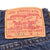 Beautiful Indigo Levis 501 Z XX Jeans With Single Stitch, Hidden Rivet and Selvedge Made in Japan with Dark Blue Wash.  Size 32X32