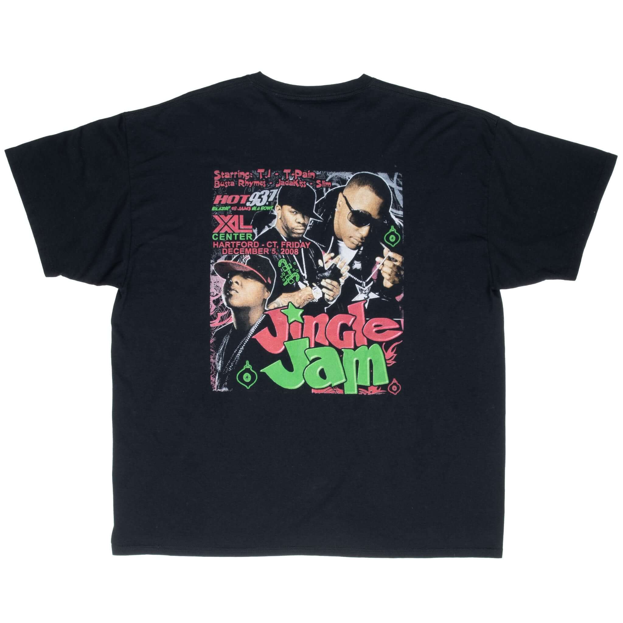 Vintage Wzmx Hot 93.7 Jingle Jam 2000S Tee Shirt Size XL