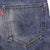 Beautiful Indigo Levis 501 Z XX Jeans With Single Stitch, Hidden Rivet and Selvedge Made in Japan with Dark Blue Wash.  Size 32X32