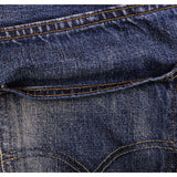 Beautiful Indigo Levis 501 Z XX Jeans With Single Stitch, Hidden Rivet and Selvedge Made in Japan with Dark Blue Wash.  Size 32X32