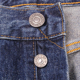 Beautiful Indigo Levis 501 Z XX Jeans With Single Stitch, Hidden Rivet and Selvedge Made in Japan with Dark Blue Wash.  Size 32X32