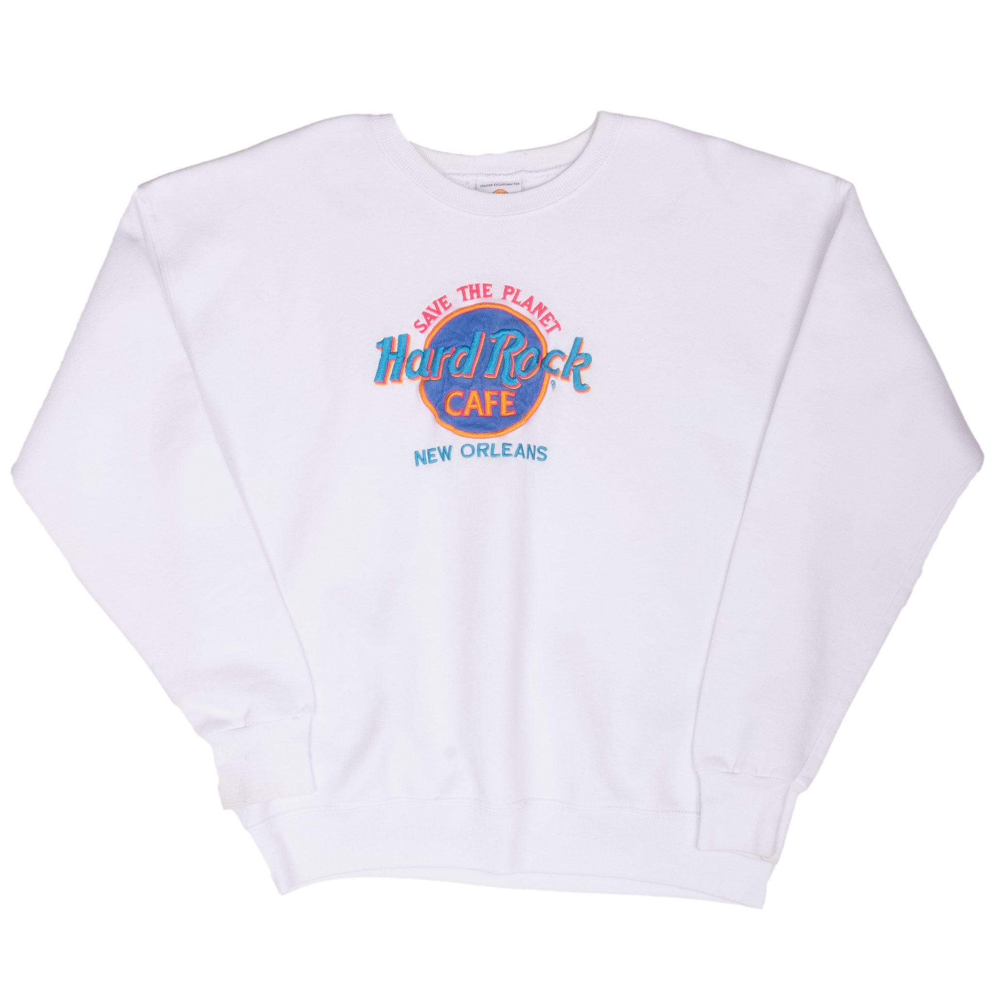 Vintage Hard Rock Cafe New Orleans Sweatshirt 1990S XL Made In Usa