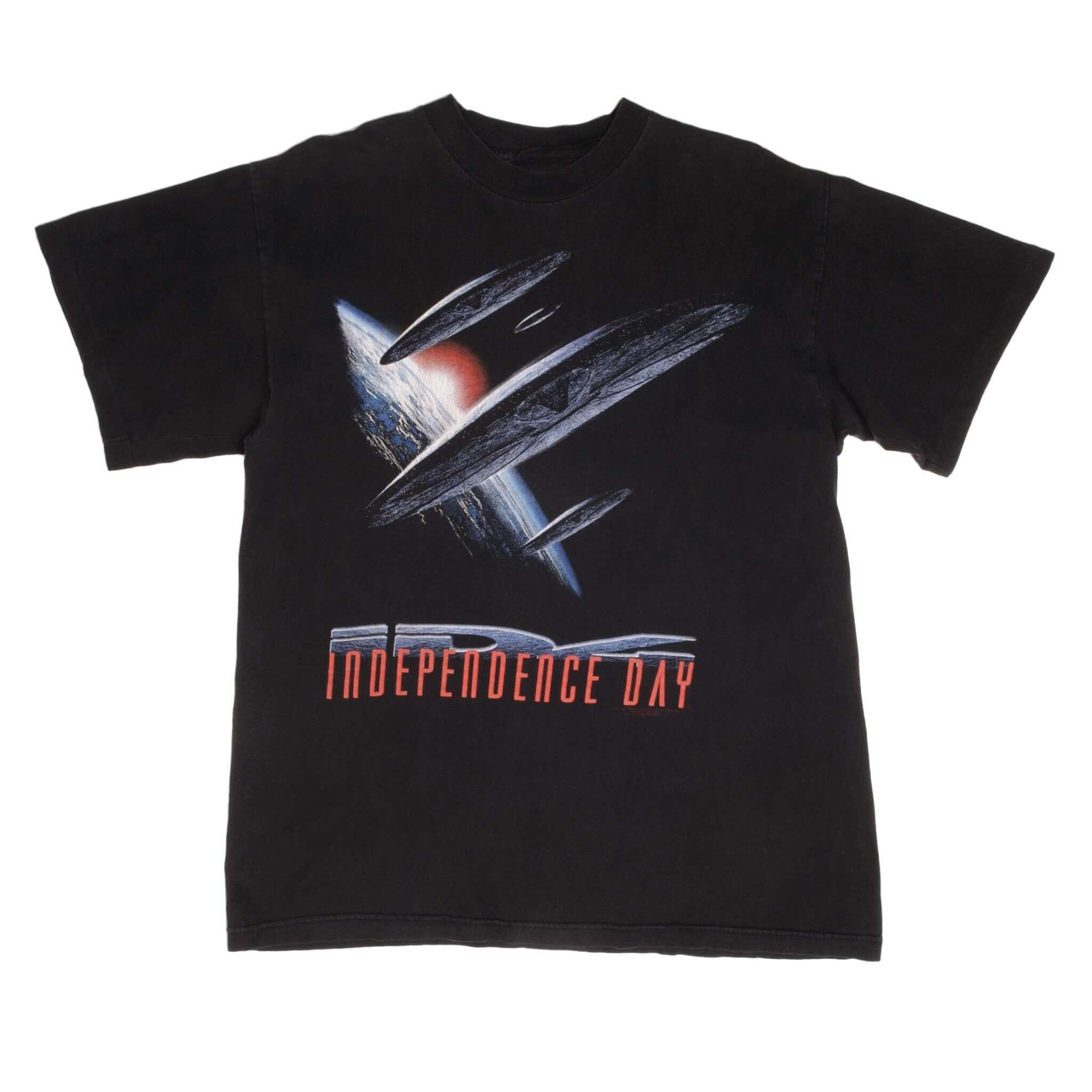 Vintage Independence Day Tee Shirt 1996 Size Large With Single Stitch Sleeves.