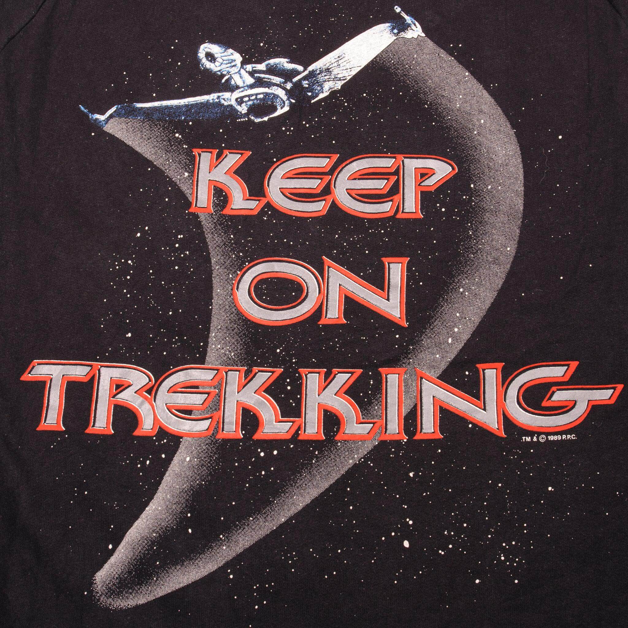 VINTAGE STAR TREK SWEATSHIRT 1989 SIZE LARGE MADE IN USA