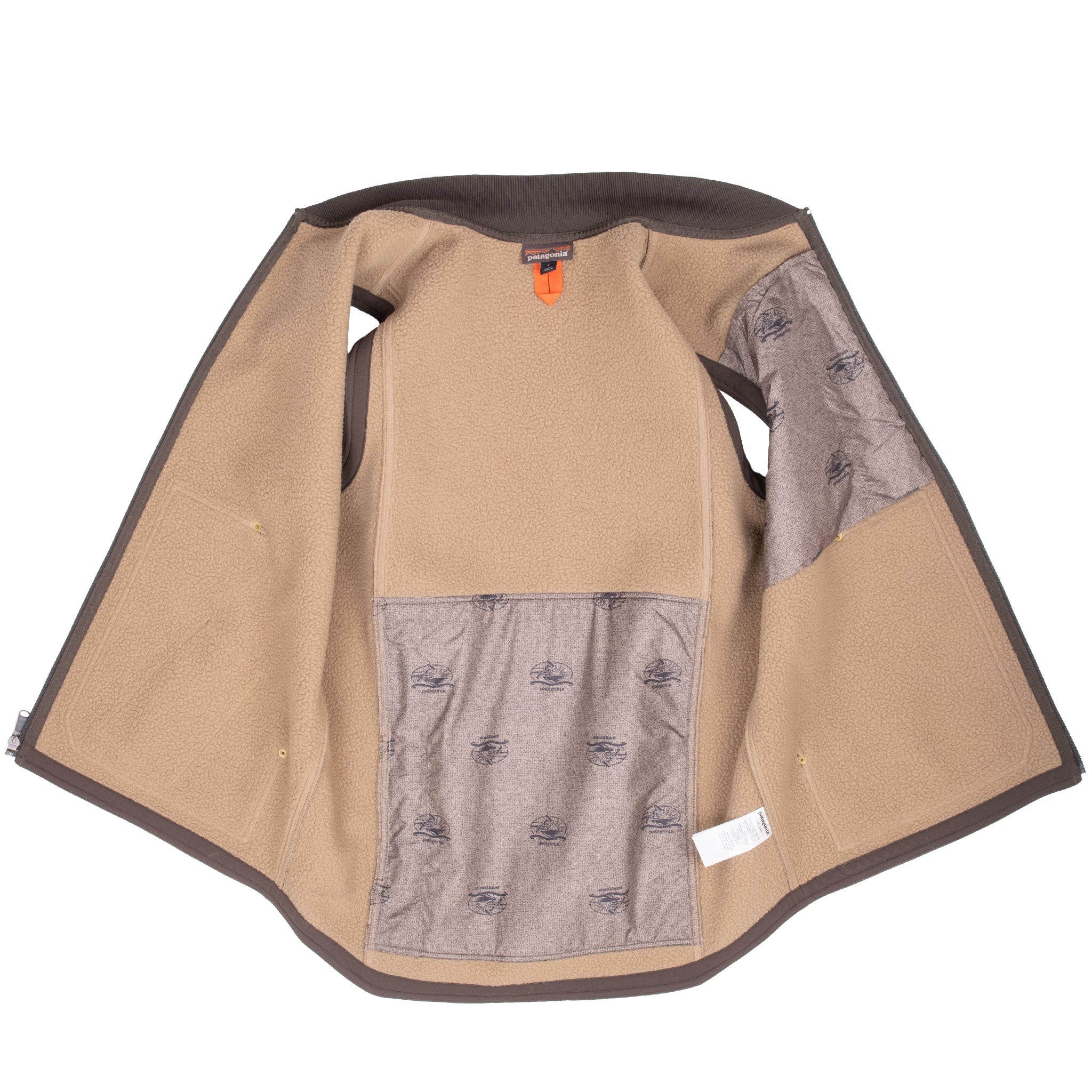 Vintage Patagonia Brown Burly Vest Jacket 2010S Size Large