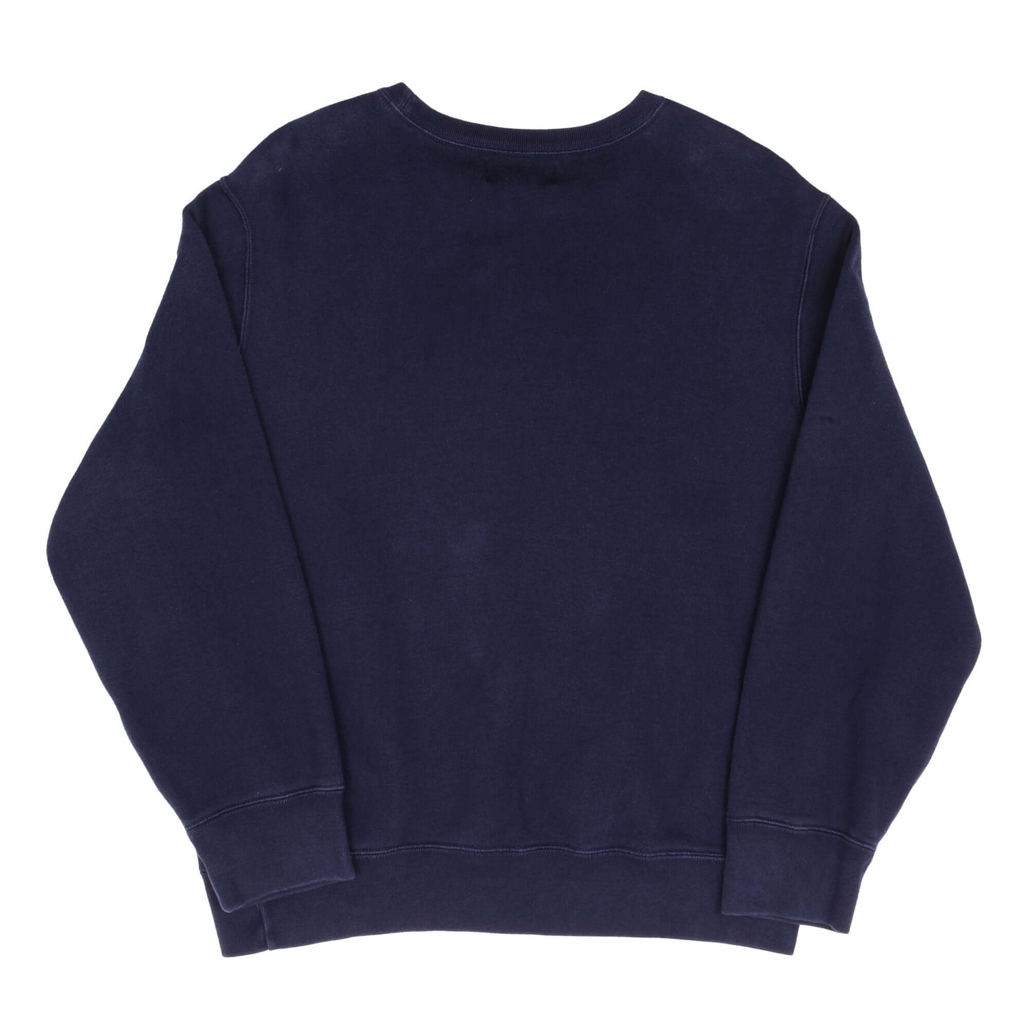 Vintage Polo Ralph Lauren Classic Crewneck Heavyweight Navy Blue Sweatshirt Size Xl 1990S