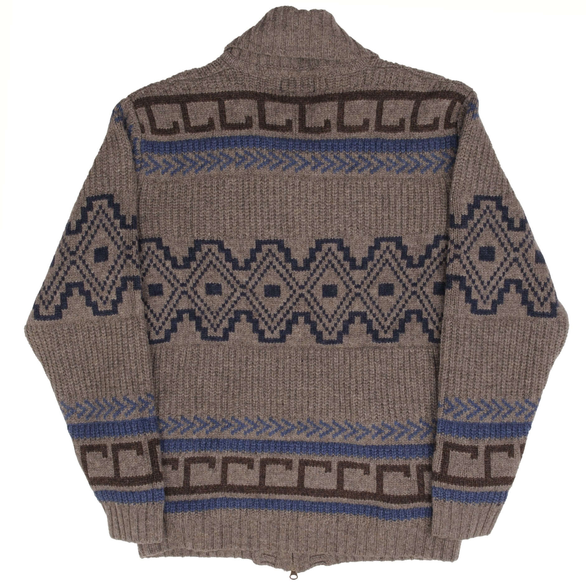 Vintage Pendleton Knit Wool Cardigan Sweater 1990S Size Large