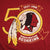 VINTAGE NFL 50TH ANNIVERSARY WASHINGTON REDSKINS TEE SHIRT 1986 MEDIUM MADE USA
