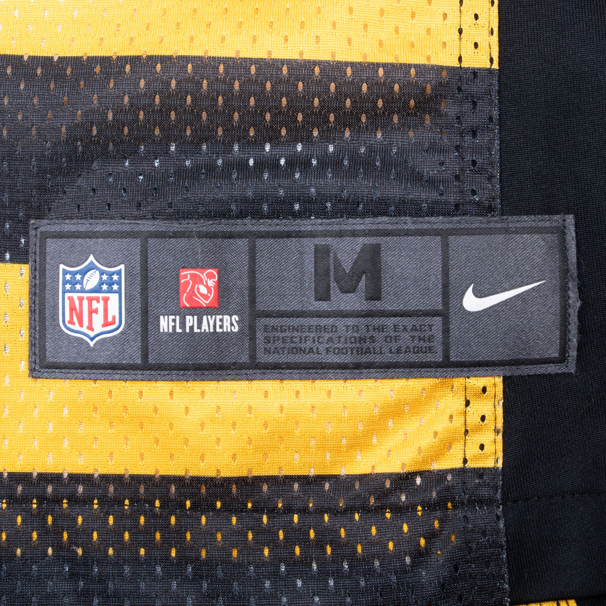 Vintage NFL Pittsburgh Steelers Miller #20 Striped Nike Jersey 2000s Size Medium