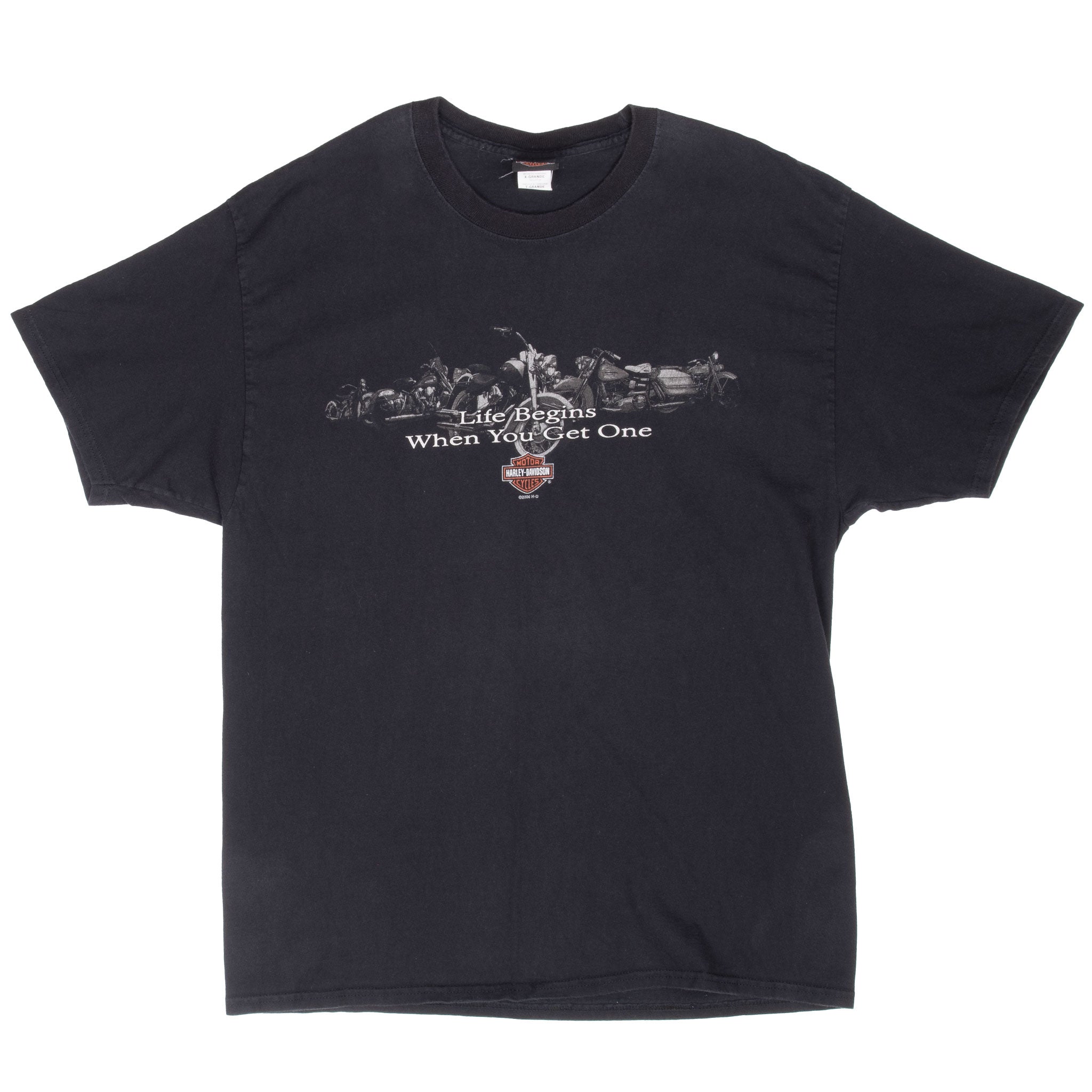 Vintage Harley Davidson Fort Wayne Indiana 2006 Tee Shirt Size XL