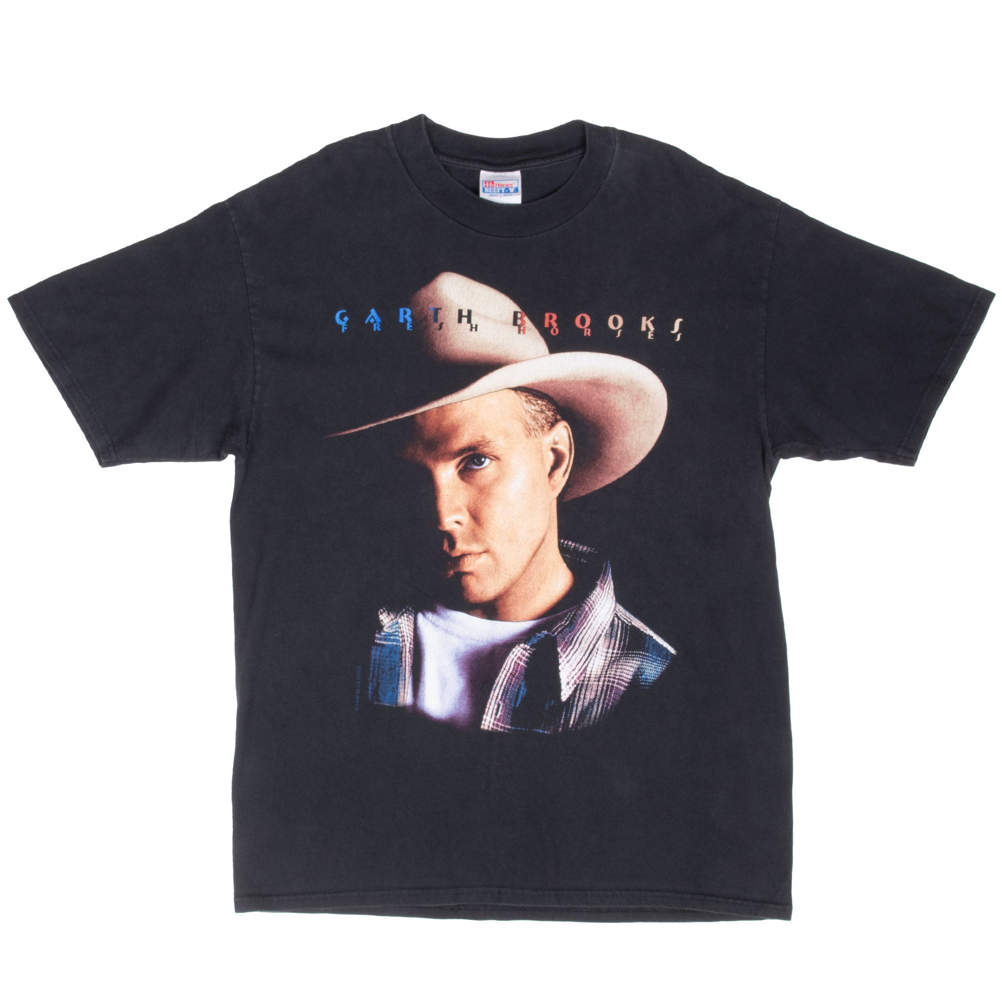 Vintage Garth Brooks Fresh Horses 1996 Tee Shirt Size Large