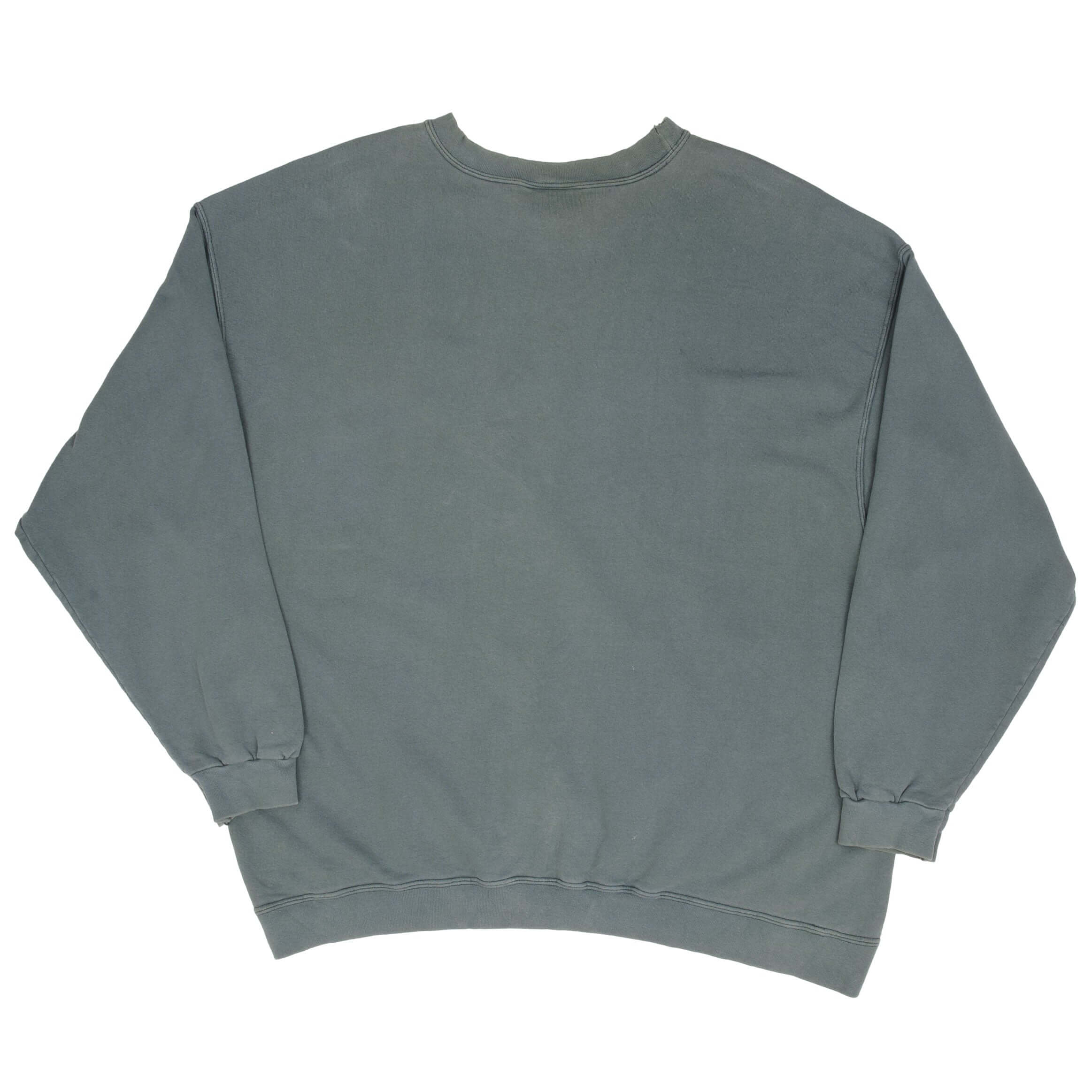 Vintage Nike Classic Swoosh Pine Green Sweatshirt 1990S Size 2XL