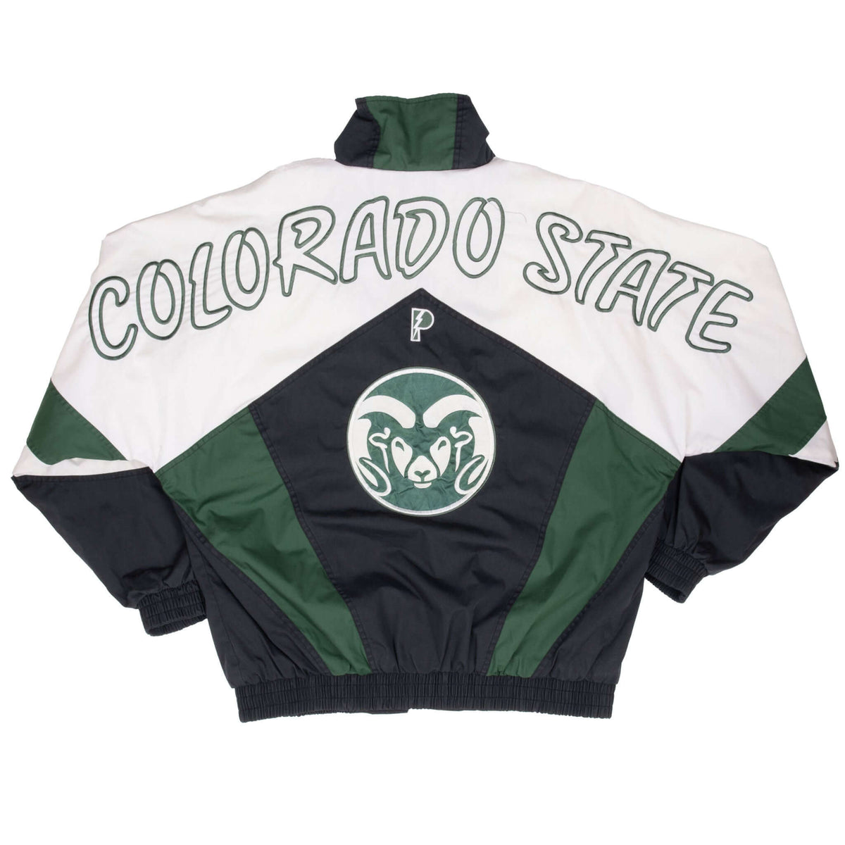 Vintage Ncaa Colorado State Pro Player Windbreaker Jacket 1990S Size Large