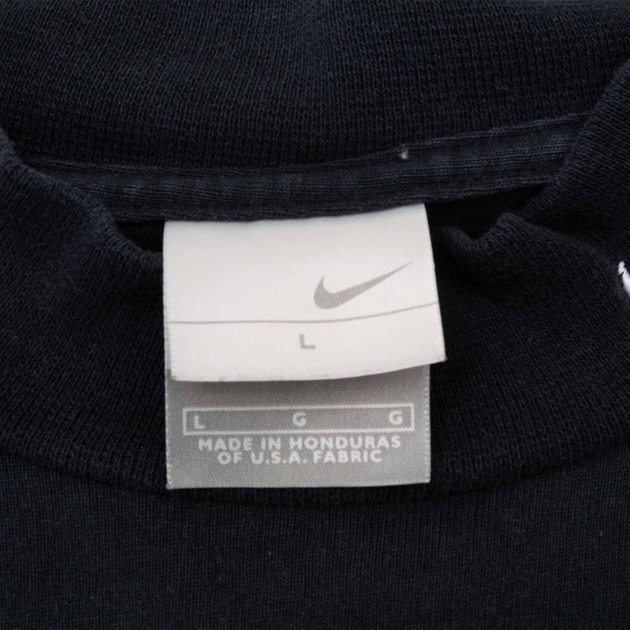 Vintage Nike Black Long Sleeve Turtle Neck Tee Shirt 2000S Size Large