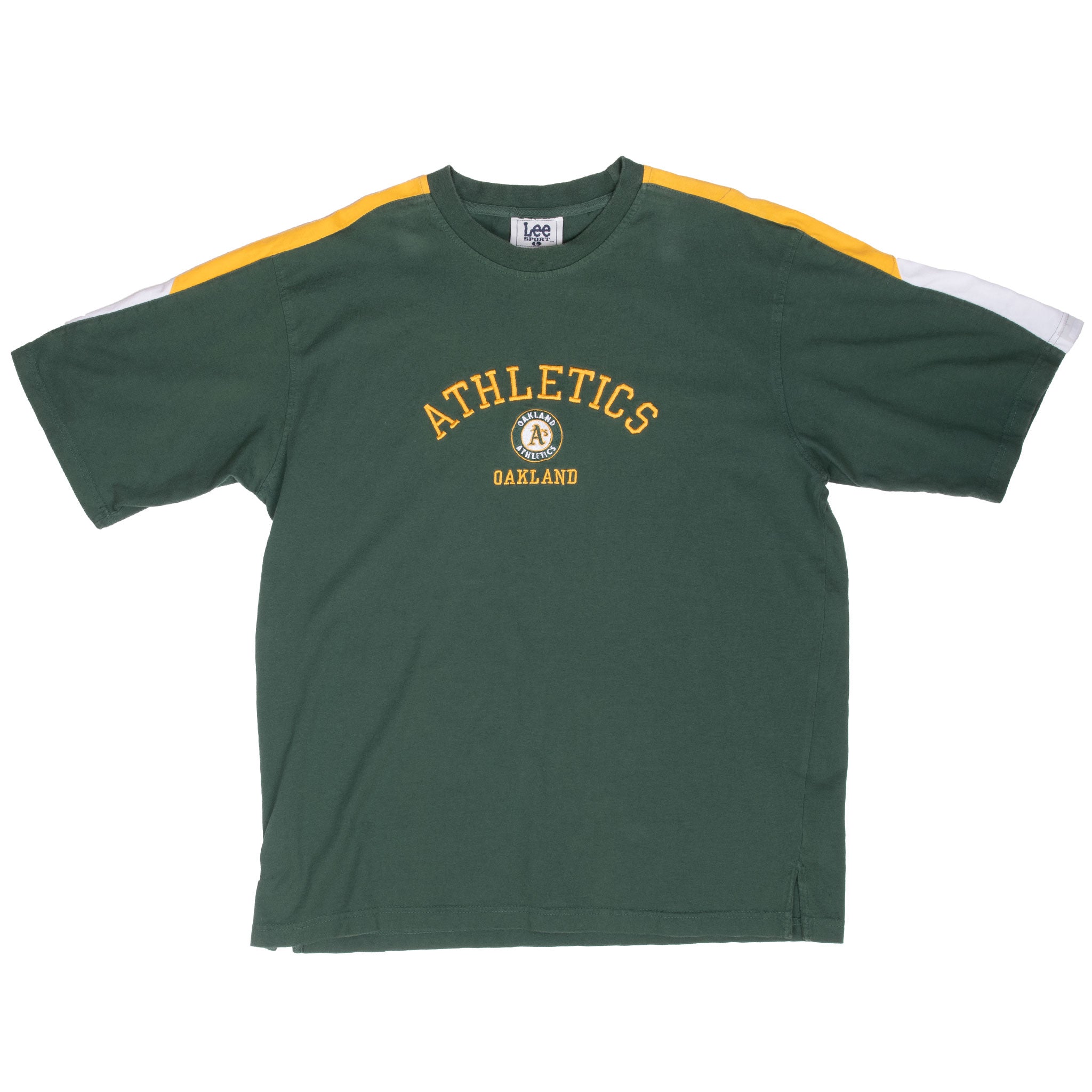 Vintage Mlb Oakland Athletics Embroidered 2000S Tee Shirt Size Large