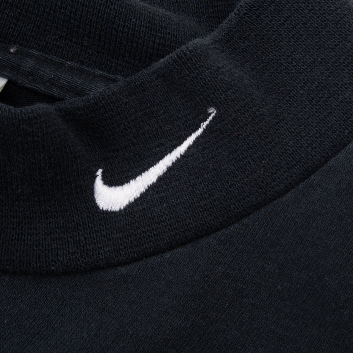 Vintage Nike Black Long Sleeve Turtle Neck Tee Shirt 2000S Size Large