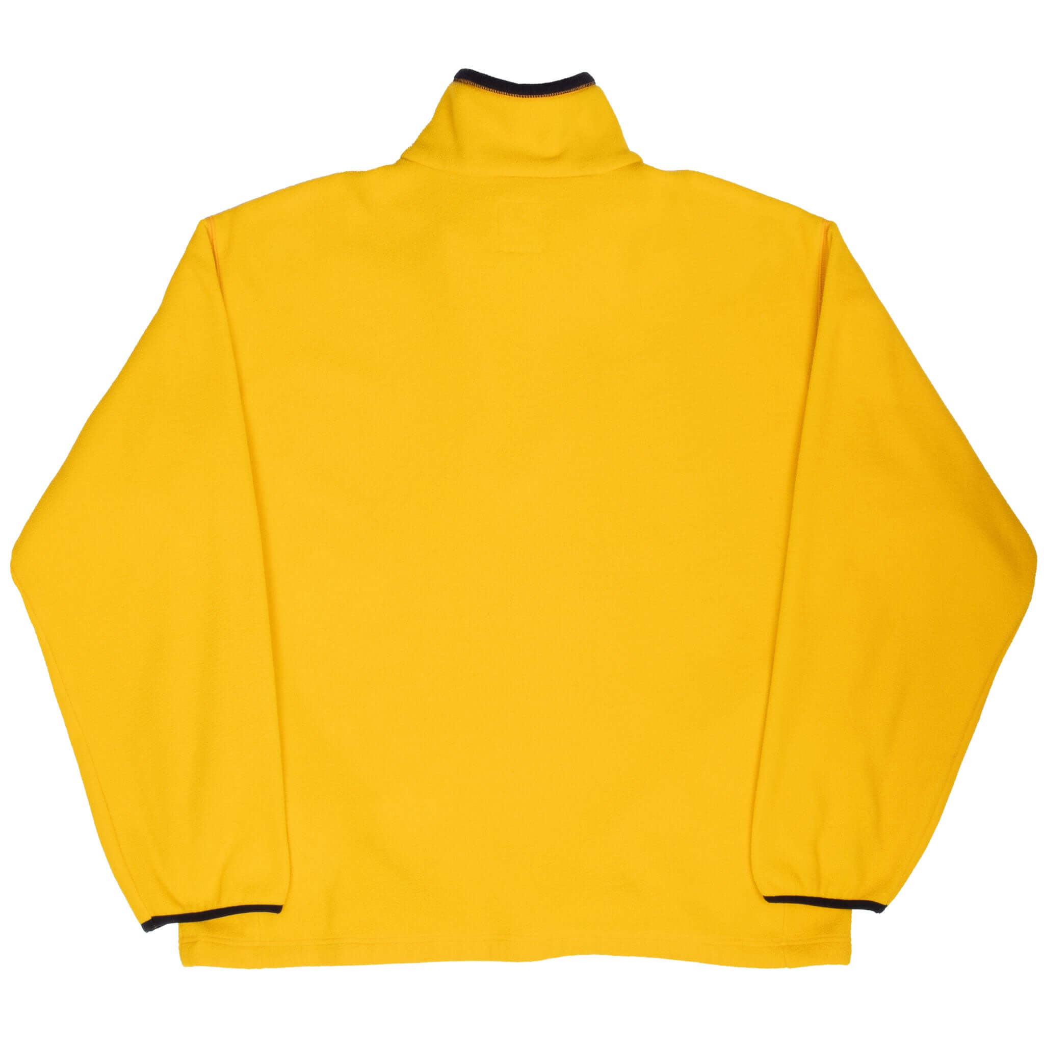 Vintage Chaps Ralph Lauren Yellow Fleece Pullover Jacket 1990S Size Medium