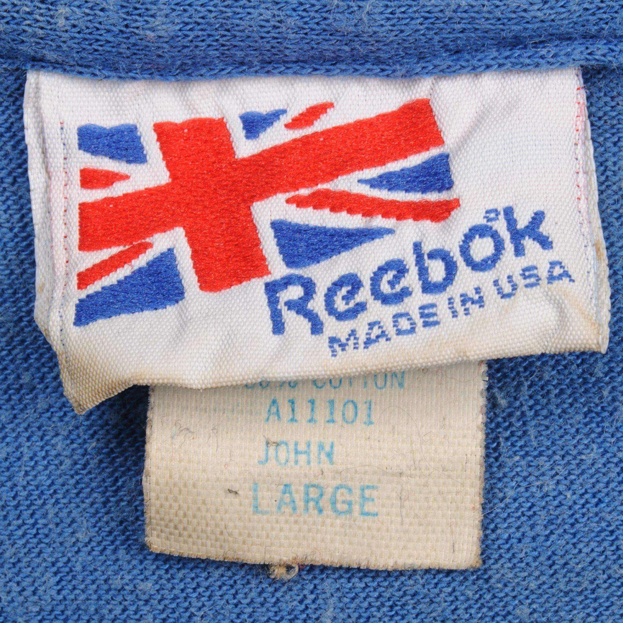 VINTAGE REEBOK TEE SHIRT SIZE LARGE MADE IN USA