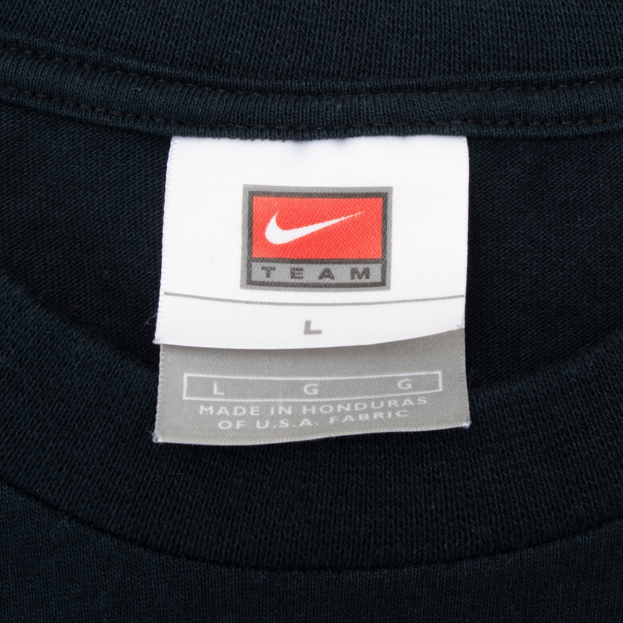 Nike Team size L neck label inside Baltimore Orioles T-shirt