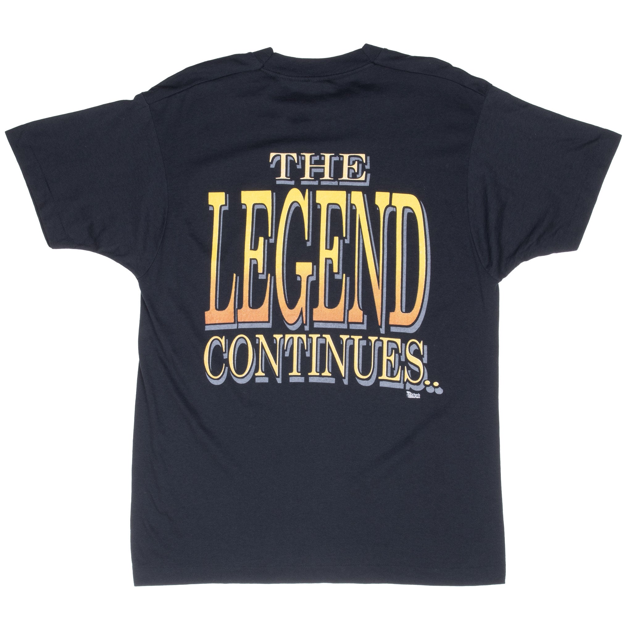 Vintage Merle Haggard The Legend Continues Tee Shirt 1991 Size Medium Made In Usa With Single Stitch Sleeves