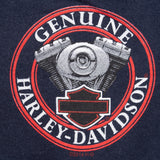 Vintage Harley Davidson Casper Wyoming Pocket Tee Shirt Size 2XL