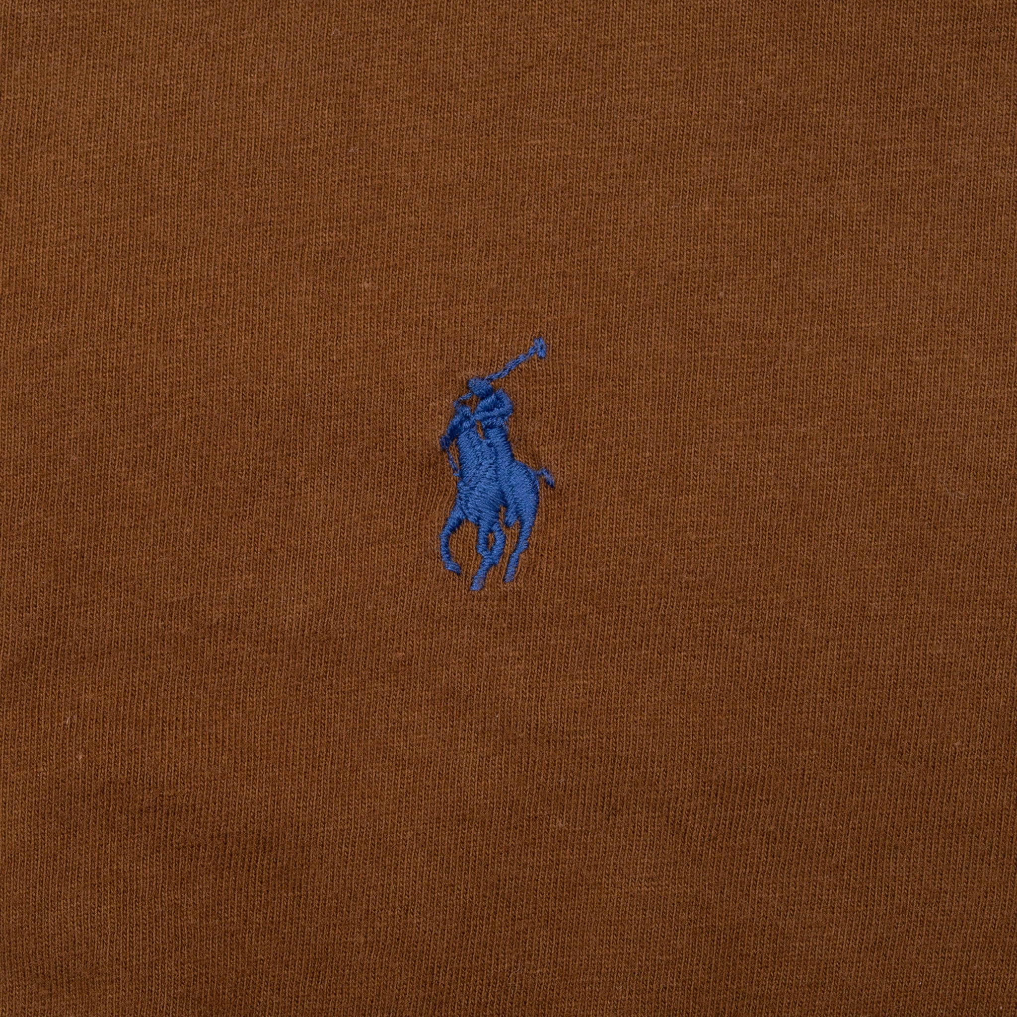 Vintage Polo Ralph Lauren Classic Brown Tee Shirt 1990S Size Medium