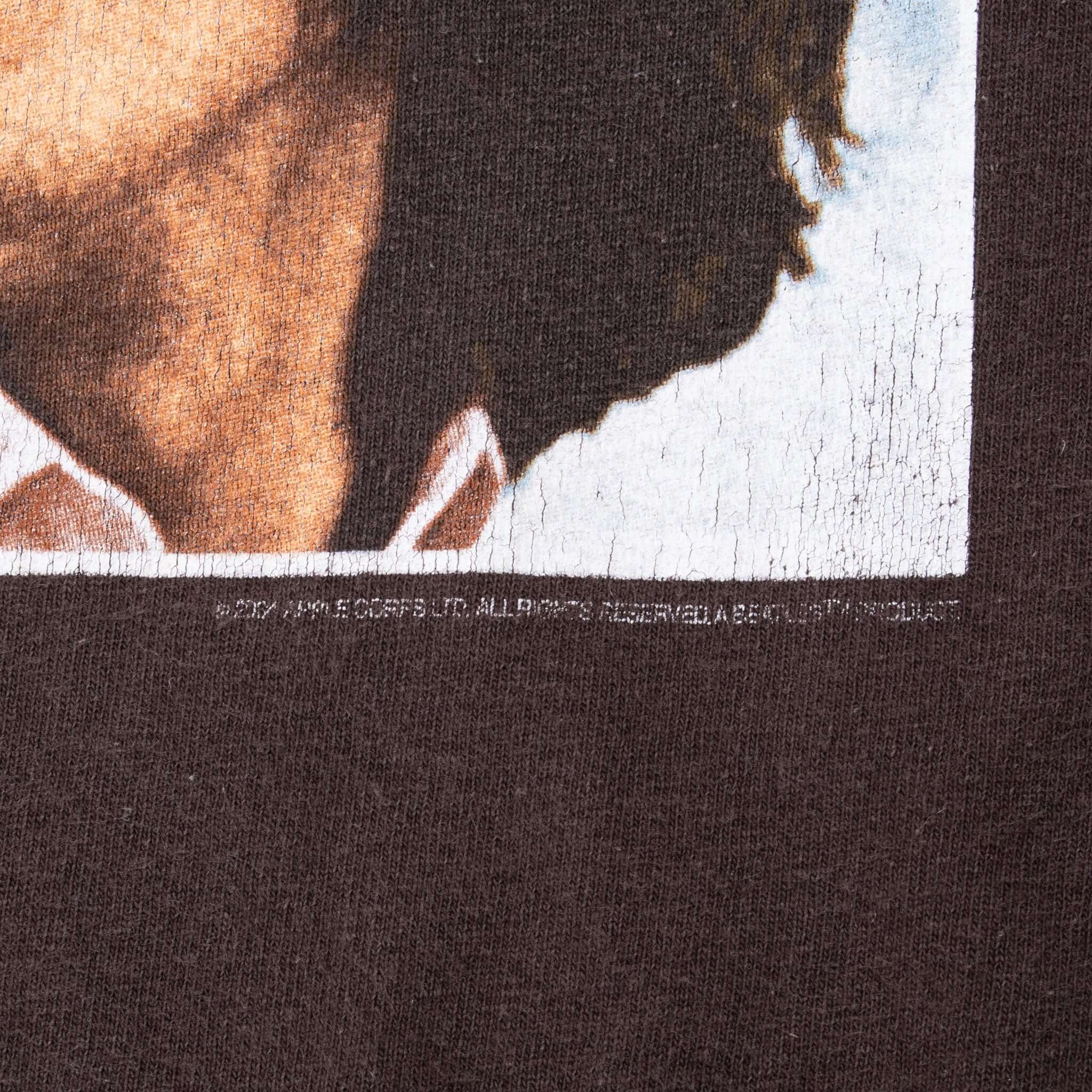 Vintage The Beatles Let It Be 2004 Brown Tee Shirt Size XL