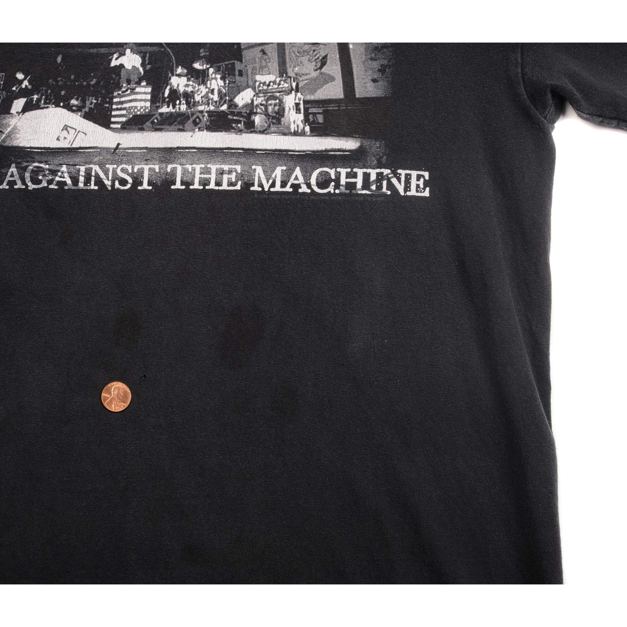 VINTAGE RAGE AGAINST THE MACHINE TEE SHIRT SIZE MEDIUM MADE IN USA