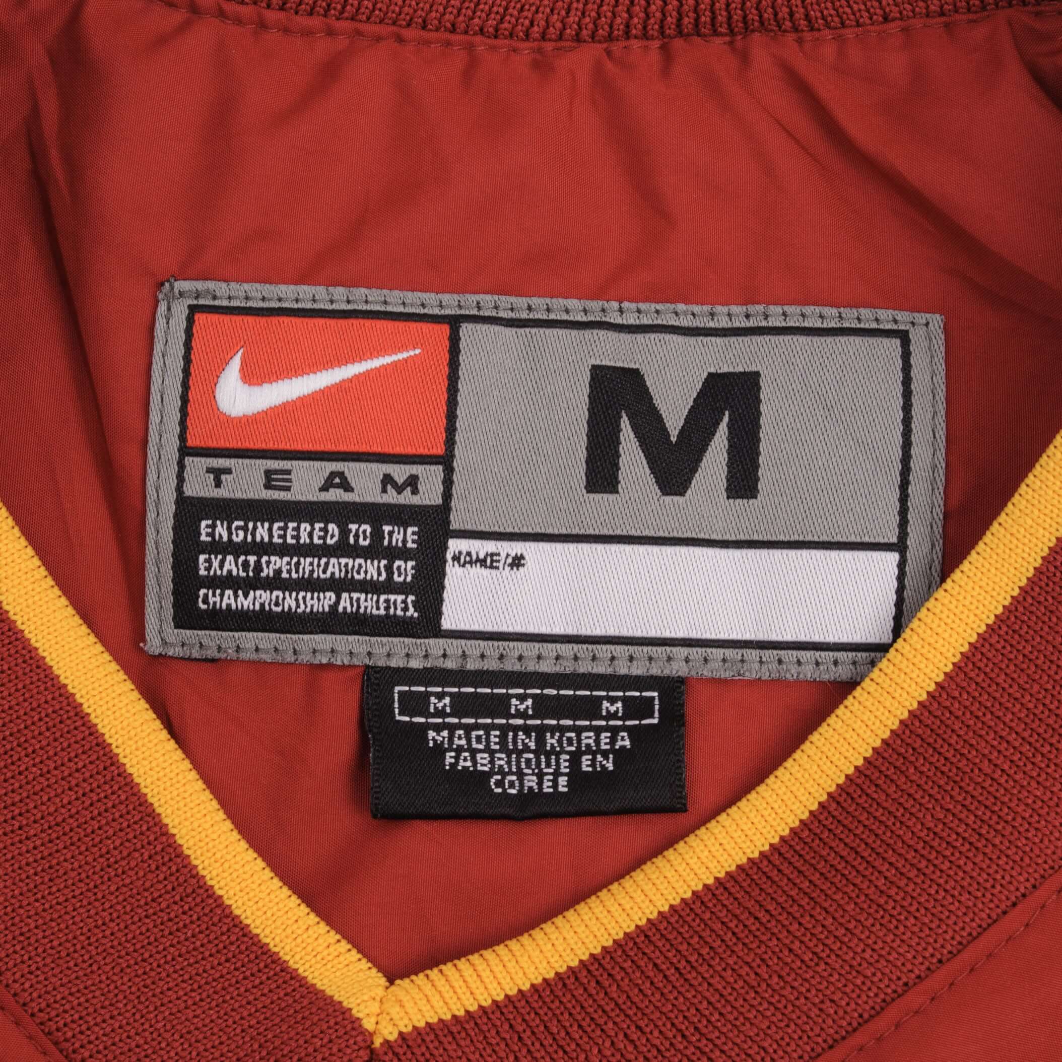 Vintage Nike USC Trojan Windbreaker Pullover Jacket 1990S Size Medium