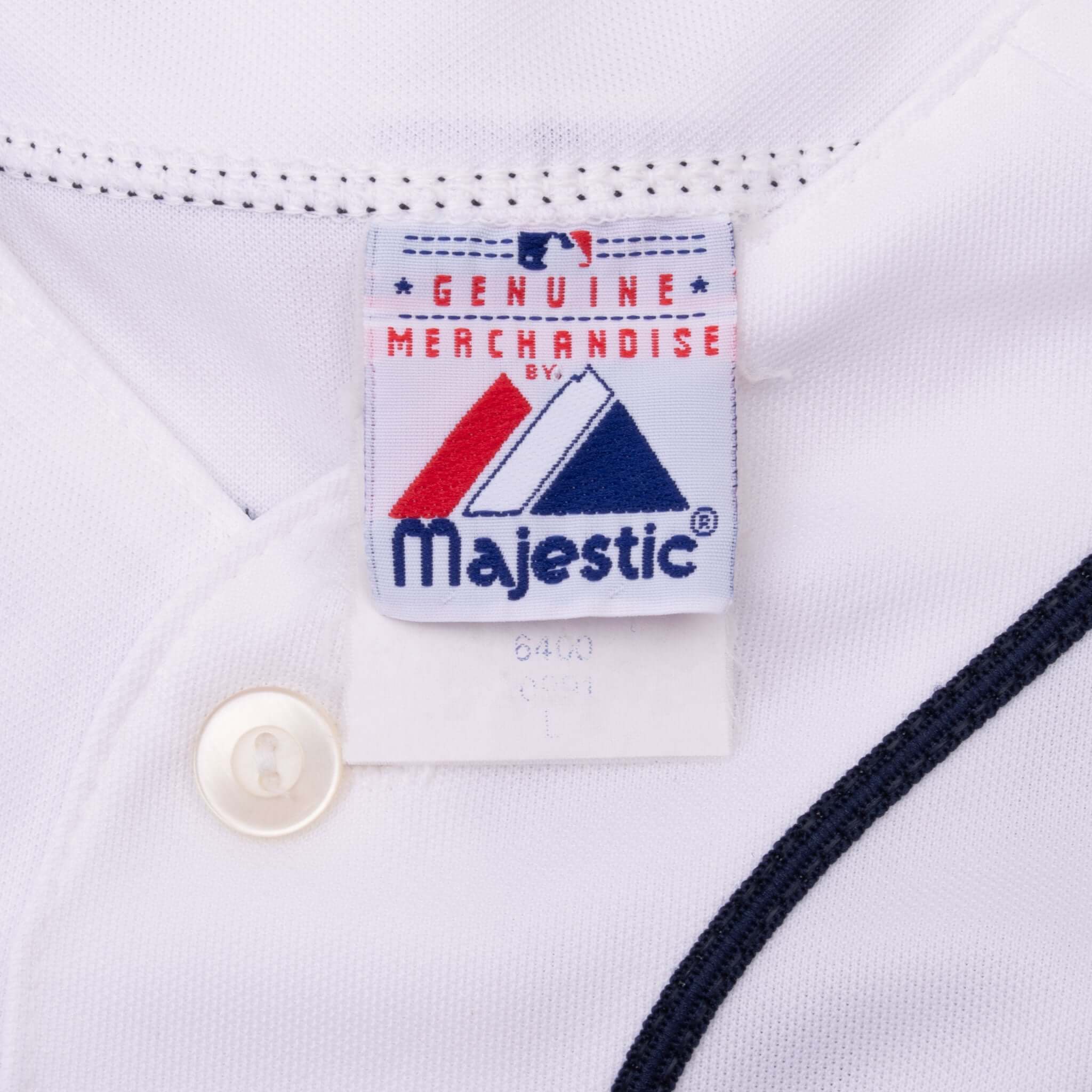 Vintage Mlb Detroit Tigers Zumaya #54 Majestic Jersey 2000S Size Large Made In Usa