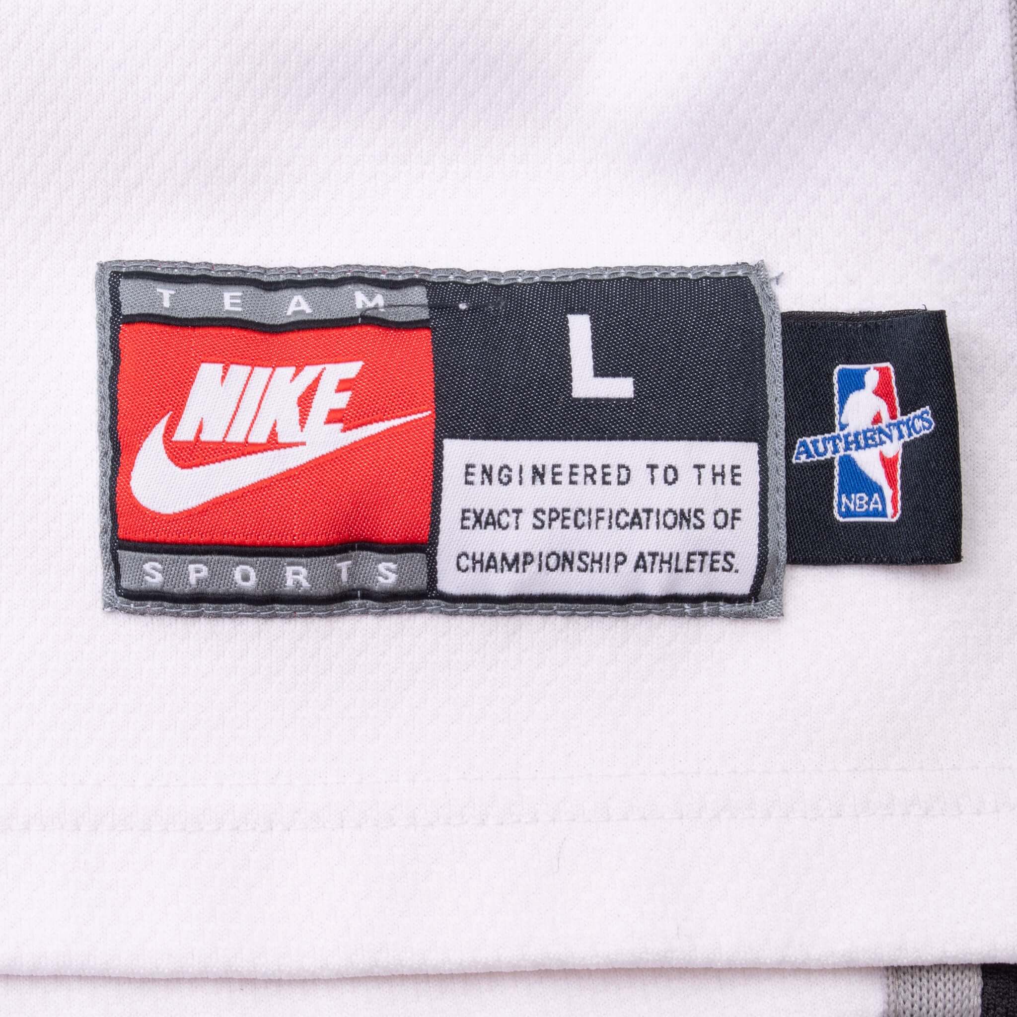 Vintage Nike Nba San Antonio Spurs Jersey 1990S Size Large